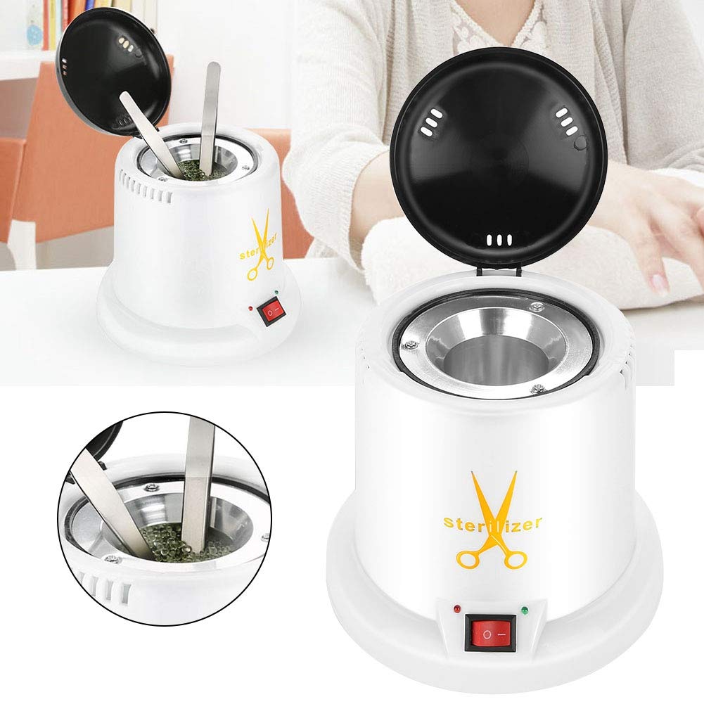 Professional Nail Sterilizer & Disinfection Machine for Manicure Salon - High Temperature UV Sanitizer with Quartz Sand for Nail Tools, Tattoo Equipment & Beauty Accessories | Perfect for Nail Salons, Tattoo Shops & Home Use