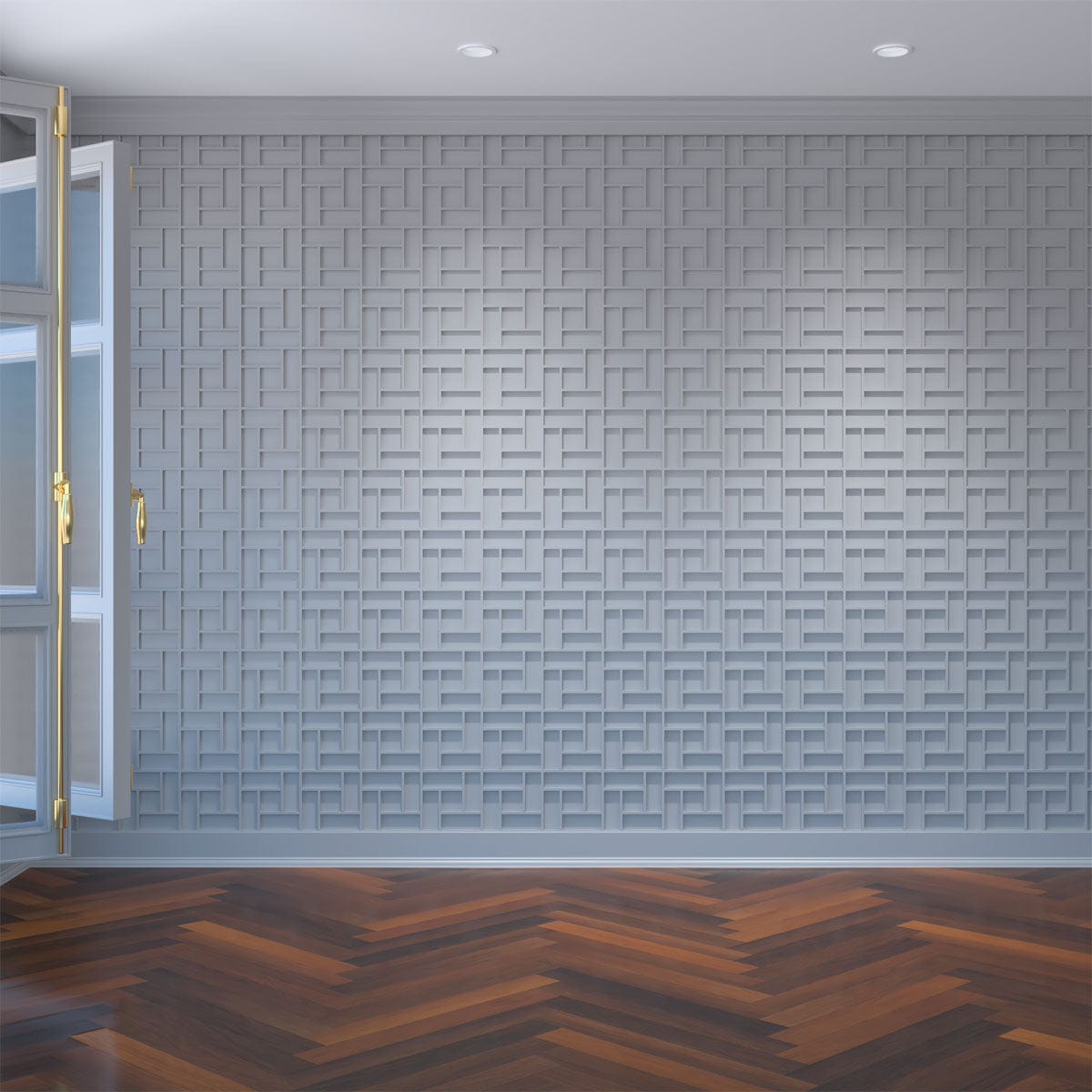 Sheffield Decorative Fretwork Wall Panels - Laser Cut Wooden Room Dividers & Home Decor for Living Room, Bedroom, Office - Elegant Partition Screens for Modern Interior Design