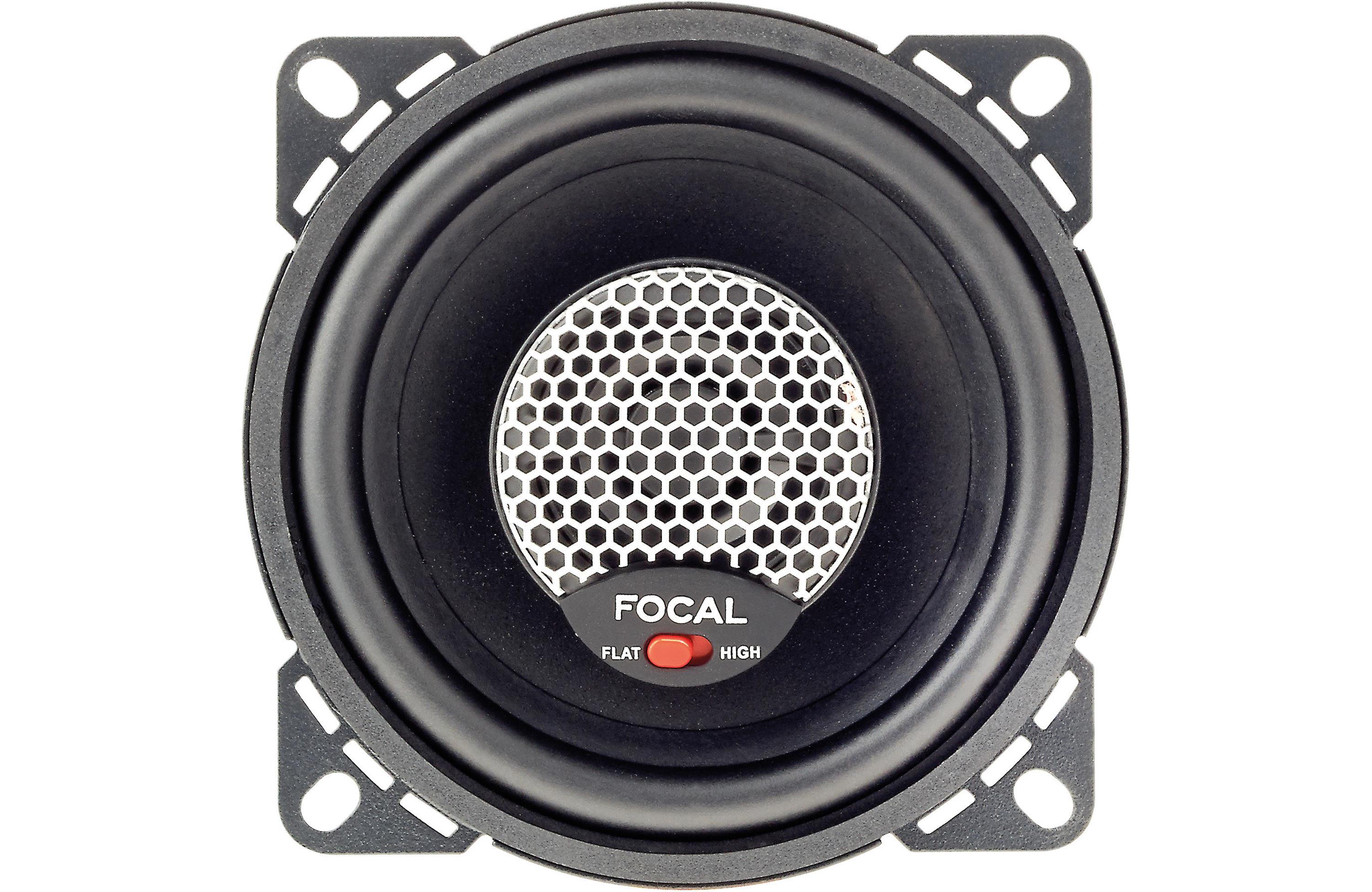 Focal ICU 100 Universal 4 Coaxial Speaker System (Pair) - High Performance Car Audio & Home Theater Sound System for Clear, Powerful Bass & Crisp Treble - Perfect for Vehicles, Boats & Home Entertainment Setups