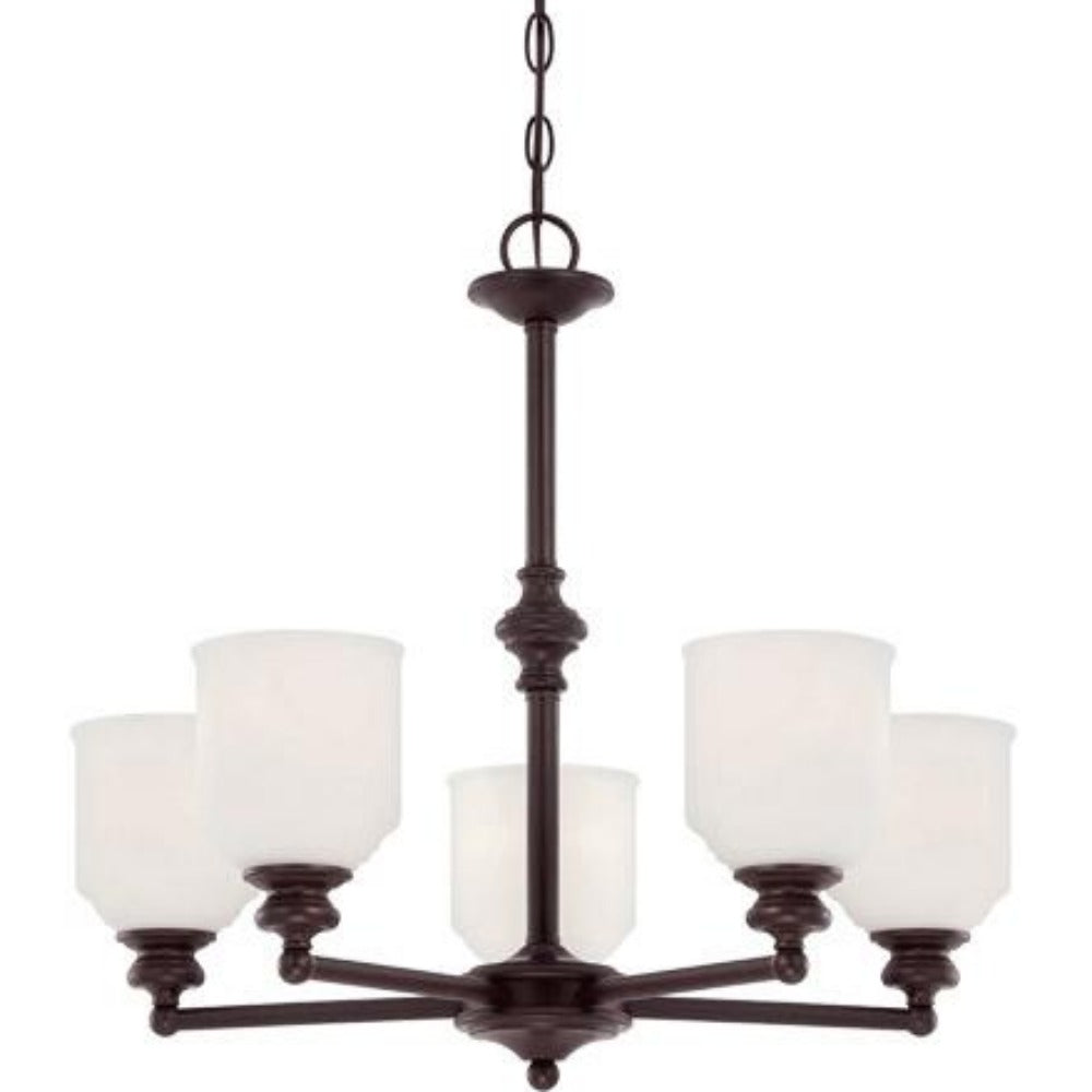 Elegant Magen Crystal Chandelier - Modern Ceiling Light Fixture for Dining Room, Living Room & Bedroom Decor