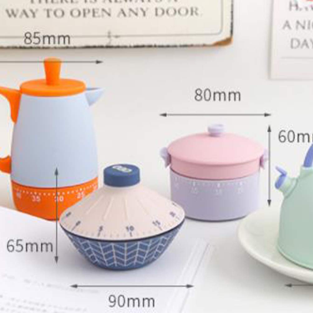 Vintage Wind-Up Kitchen Timer - Cabilock Small Unique Mechanical Cooking Timer for Women & Kids - Old Fashioned Rotating Alarm Clock - Perfect for Baking, Cooking, and Kids' Time Management Activities