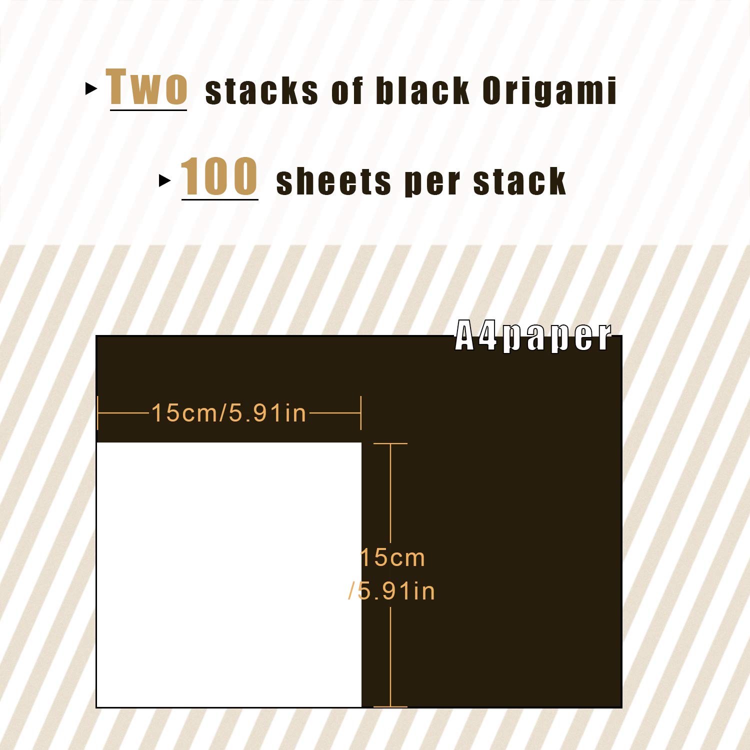 200 Sheets 6x6 Inch White Origami Paper for Crafting, Painting & DIY Projects - Perfect for Scrapbooking, Card Making & Kids Art Activities
