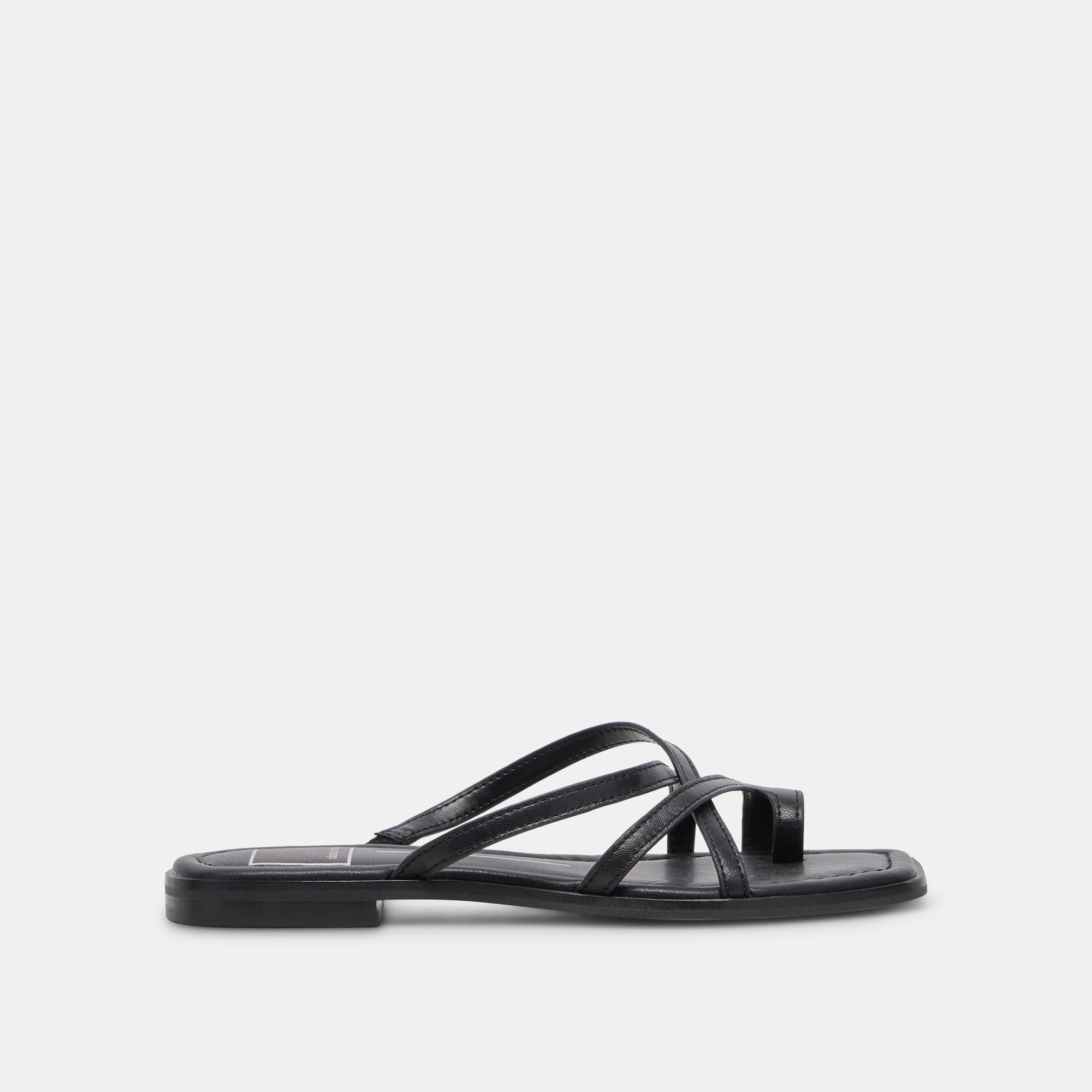Indigo Black Leather Sandals for Women - Comfortable & Stylish Summer Footwear for Beach, Travel & Casual Outings