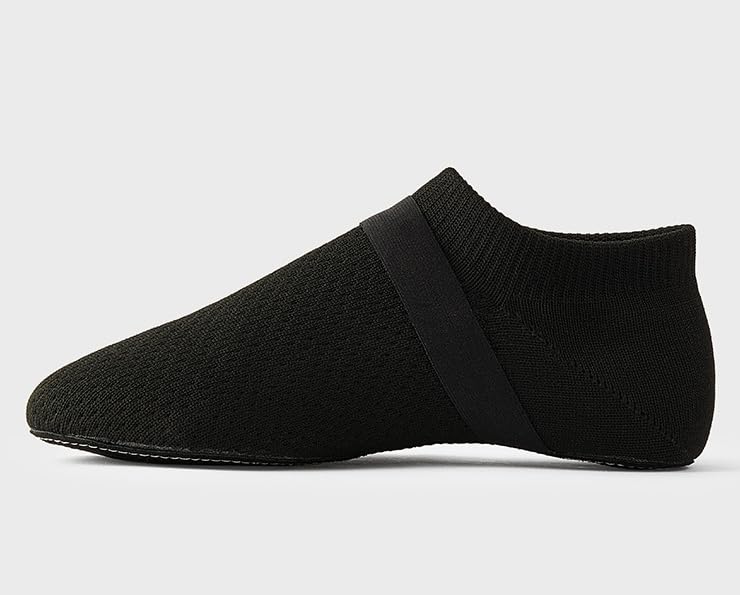 WENDYWU Women's Jazz Dance Shoes Slip-On - Comfortable Flat Shoes for Dance Teachers, Training & Cheerleading - Perfect for Ballet, Jazz, Lala & Practice