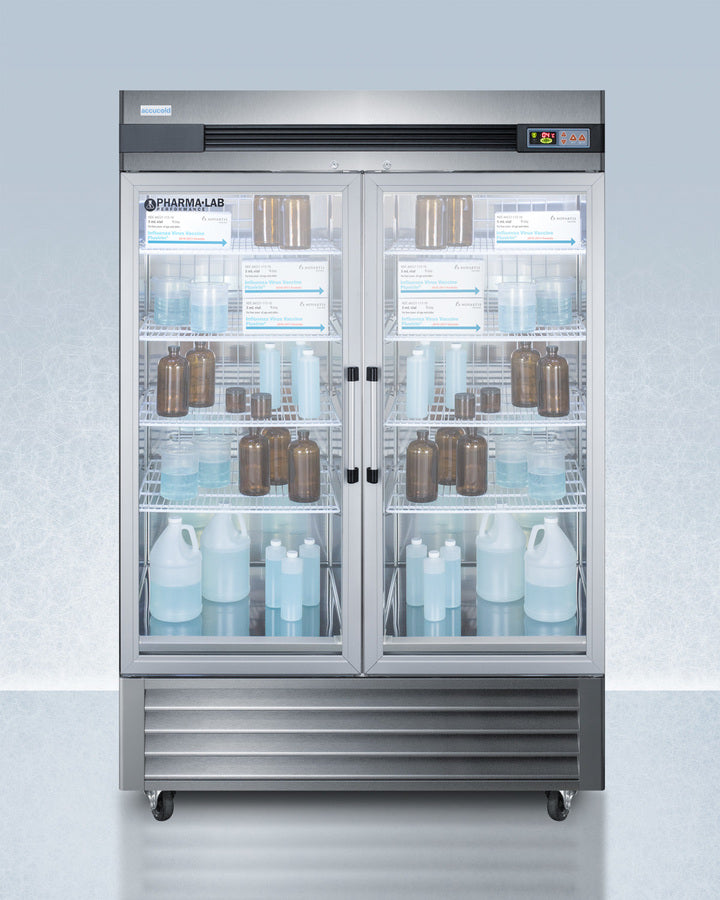 Accucold 49 Cu.Ft. Upright Pharmacy Refrigerator ARG49ML - Medical Grade Vaccine Storage & Laboratory Use for Clinics, Hospitals & Pharmacies
