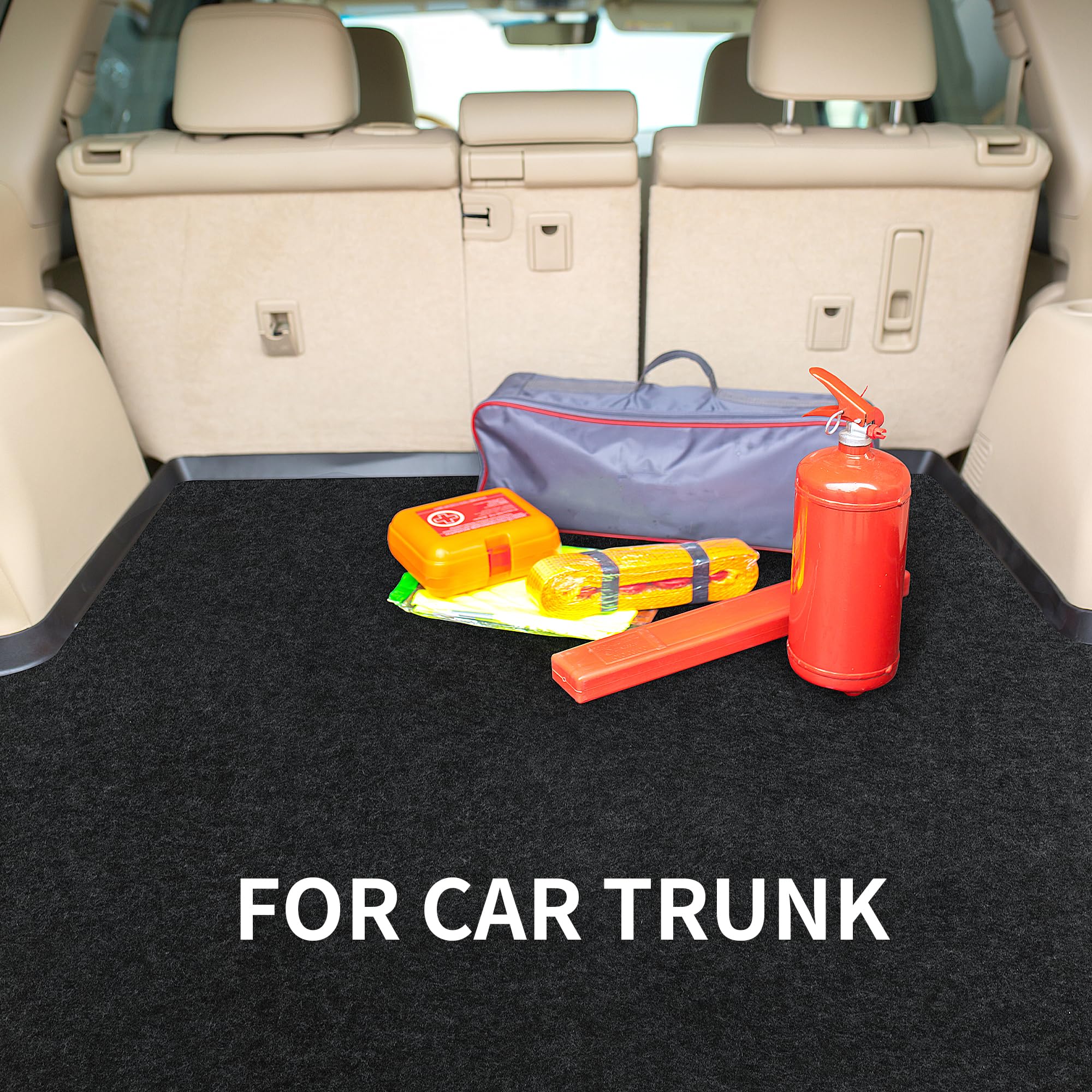 Extra Large Garage Floor Mat for Under Car - Non-Slip Rubber Backing, Waterproof & Oil Absorbent - 7'9