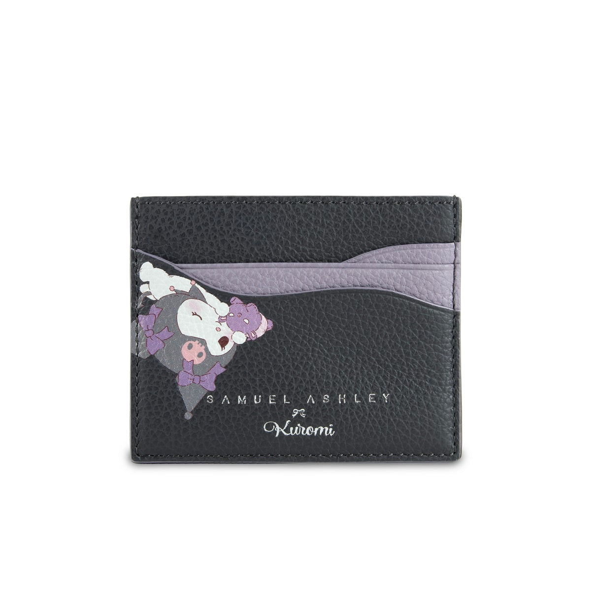 Premium Samuel Ashley x Sanrio Leather Card Holder - Cute Hello Kitty & Friends Wallet for Credit Cards, ID, Business Cards - Perfect for Everyday Use, Travel & Gift Giving
