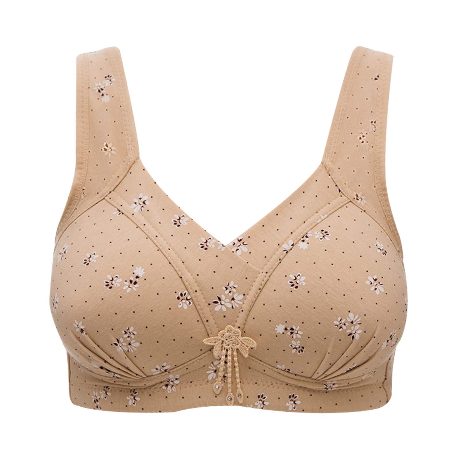 Wireless Comfort Bras for Women - Seamless No Underwire Push Up Bra, Adjustable Yoga & Sleep Bras for Sports & Everyday Wear