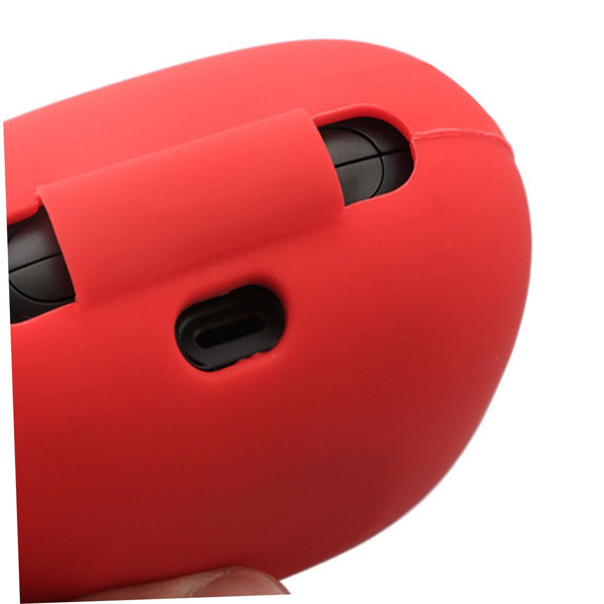 Gadpiparty 2-Pack Metal Buckle Headphone Carrying Case - Red Protective Storage Box with Silicone Skin for Pro Headphones (Perfect for Travel, Gym & Office Use)