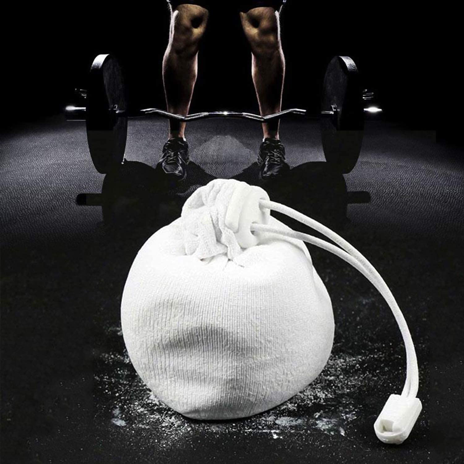 Premium Gym Chalk Powder - Non-Slip Magnesium Carbonate for Weightlifting & Rock Climbing | Odor-Free, Fine Particles | Ideal for CrossFit, Powerlifting & Bouldering (250g) - Enhance Grip Strength During Intense Workouts