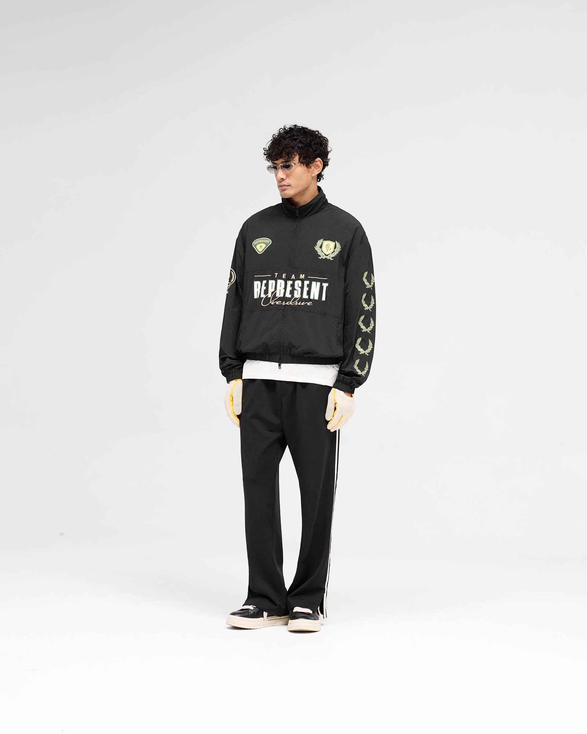 Championship Track Jacket - Premium Black Running Jacket for Men & Women | Perfect for Marathon Training, Gym Workouts & Outdoor Sports