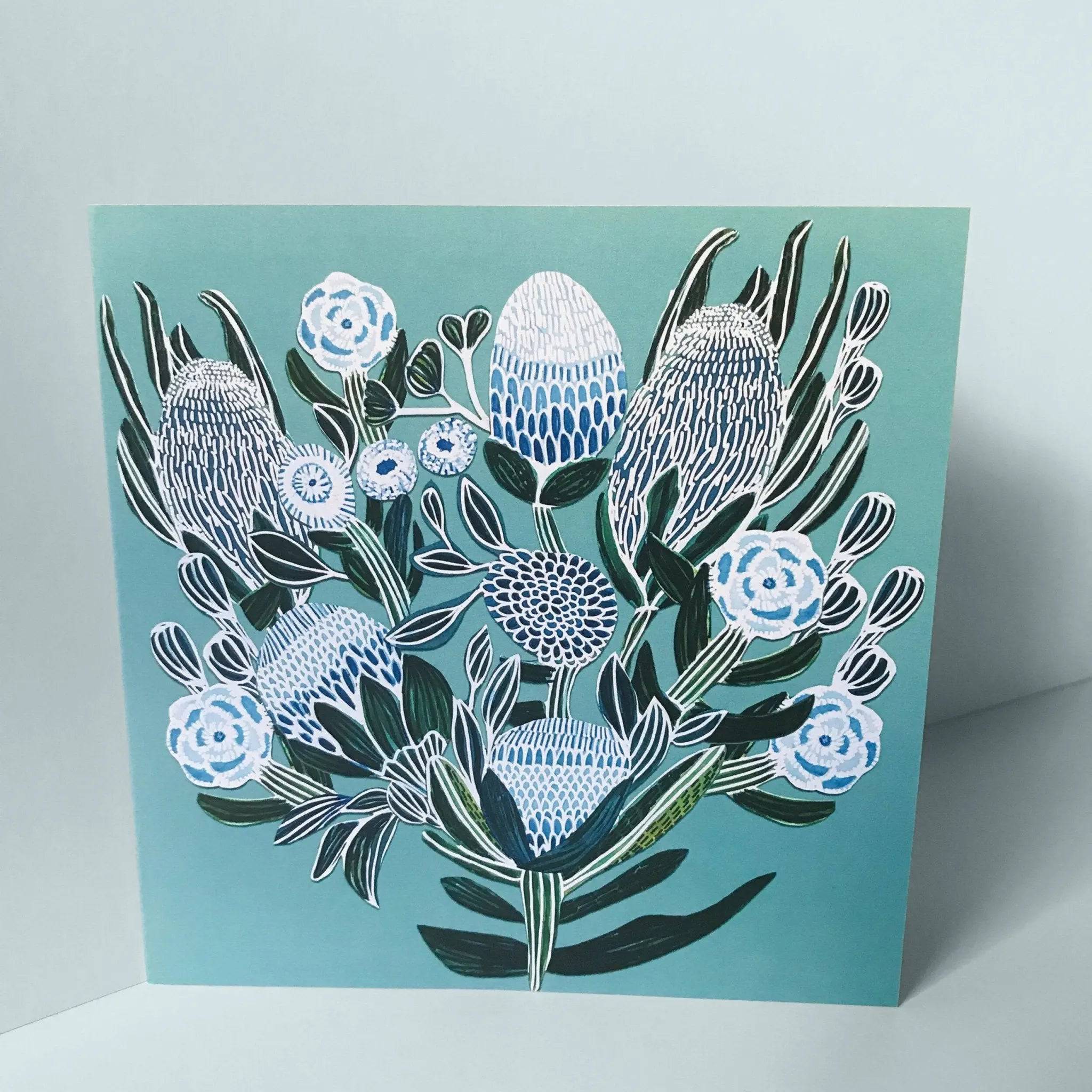 Beautiful Native Flowers Greeting Cards Set - 12 Handmade Floral Stationery for Birthdays, Anniversaries & Thank You Notes - Perfect for Wedding Invitations & Special Occasions