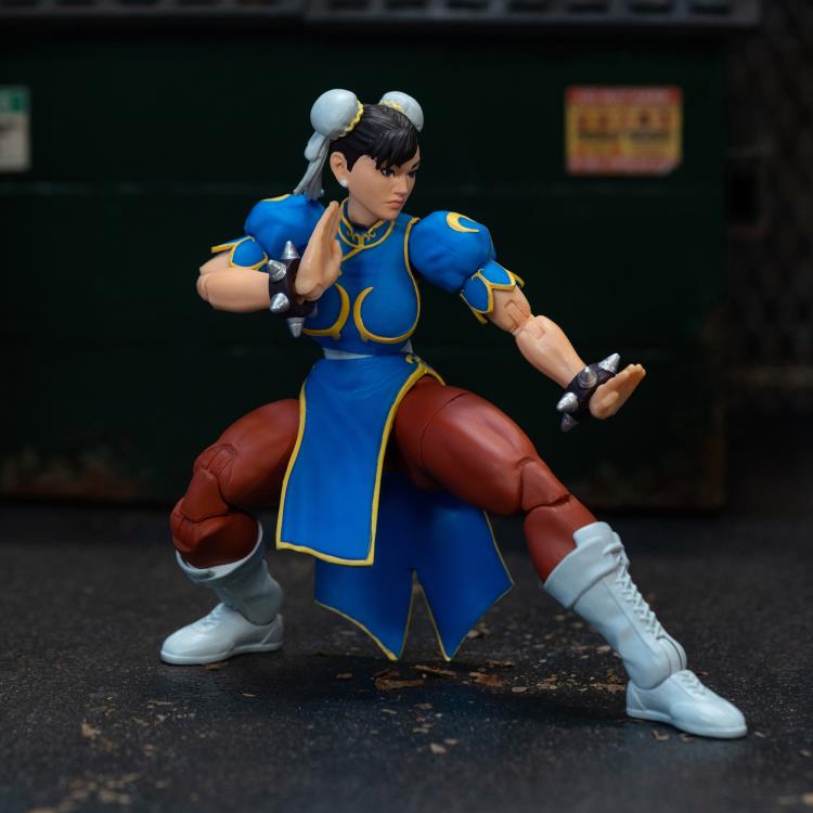 Street Fighter Chun Li 1/12 Scale Collectible Action Figure - Perfect for Display, Gaming Battles & Anime Fans Collection