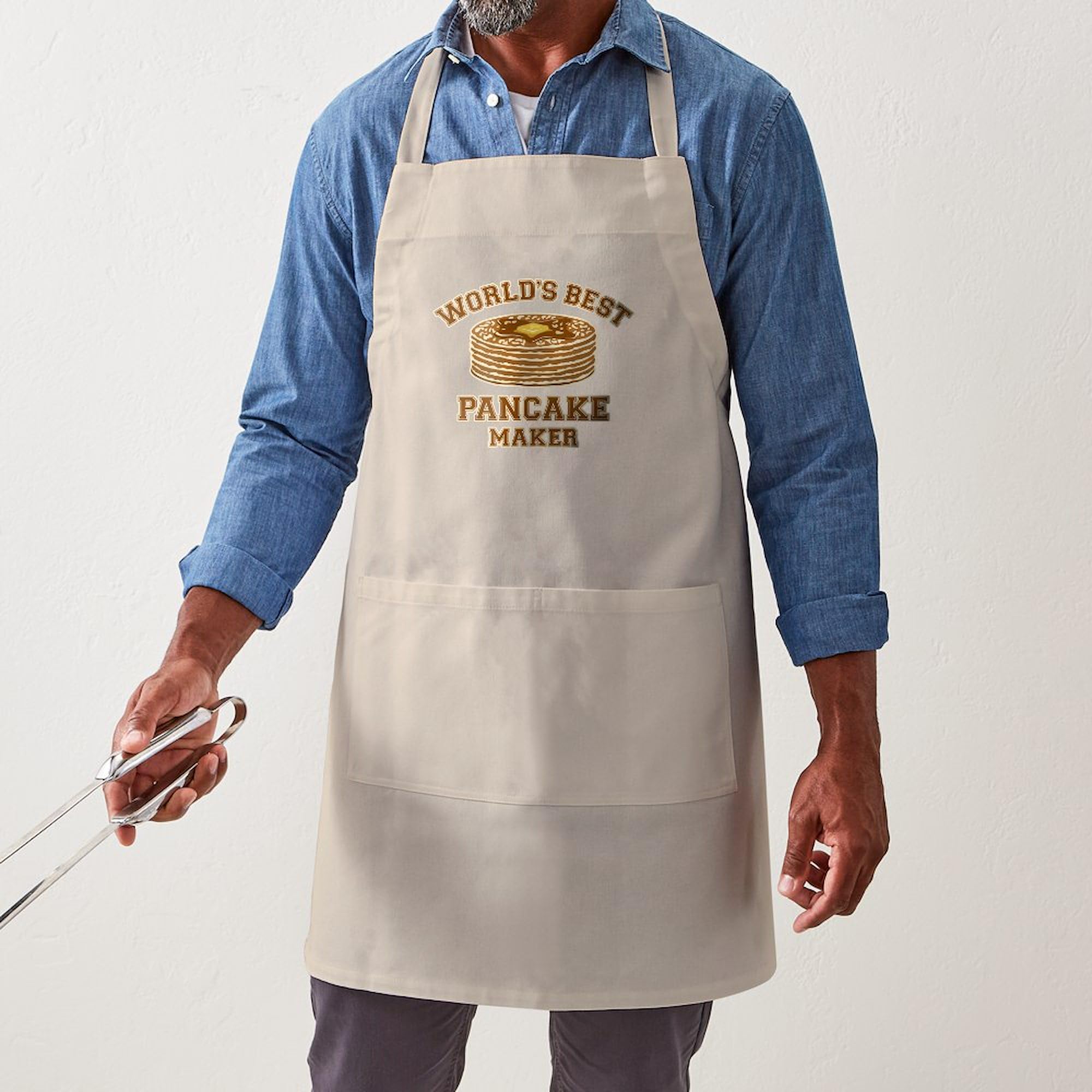 Best Pancake Maker Kitchen Apron with Pockets - Grilling & Baking Apron for Cooking, BBQ & Baking | CafePress