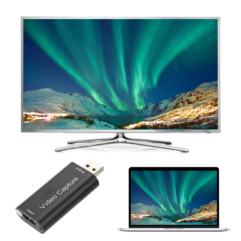 HDMI to USB Audio Video Capture Card - HD Game Recorder for Live Streaming, YouTube, Twitch, and PC Gaming - Perfect for Gamers, Streamers, and Content Creators