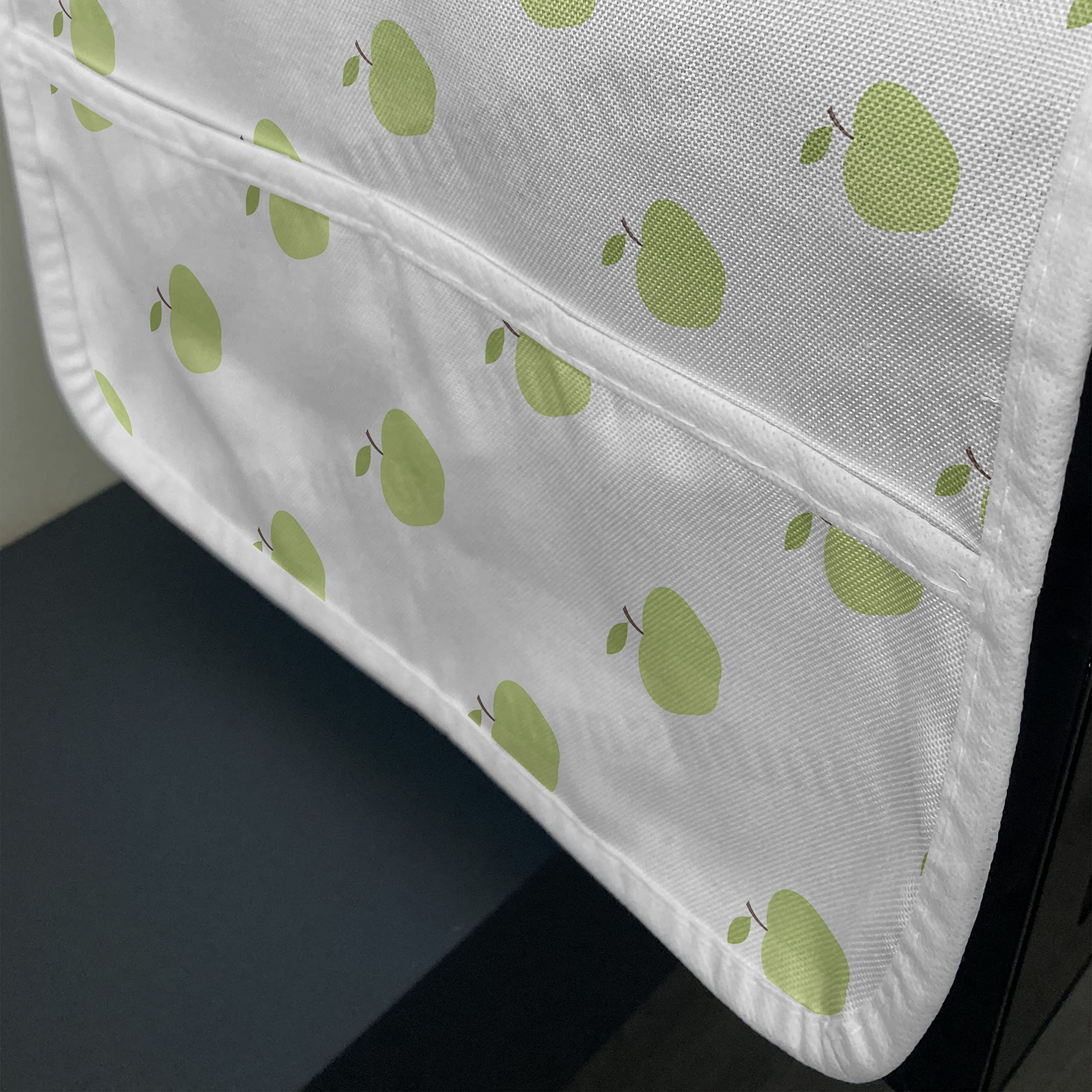 Ambesonne Fruits Microwave Oven Cover - Waterproof Kitchen Organizer with Pockets, 36
