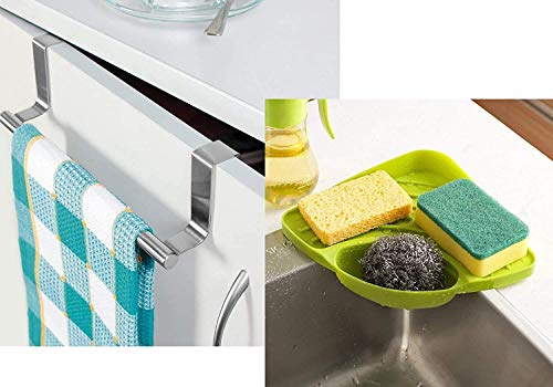 Towel Holder + Kitchen Sink Organizer