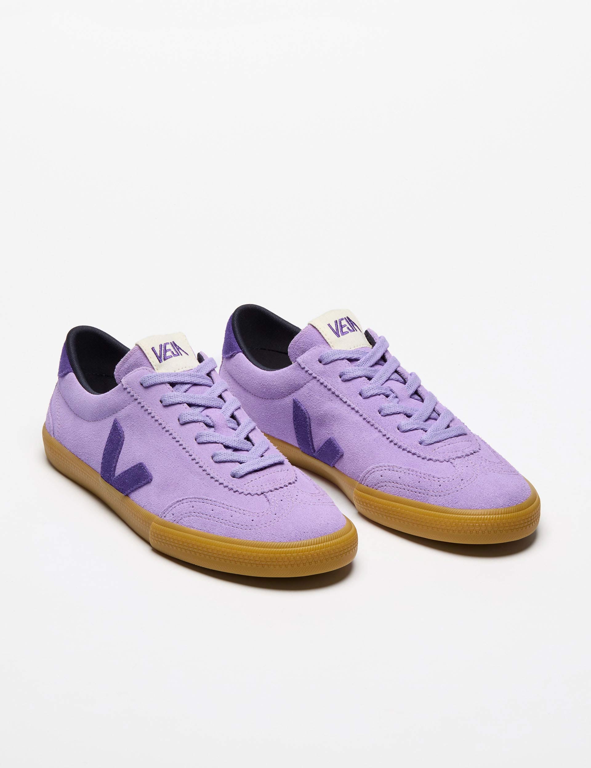 Volley Suede Sneakers in Lavender Purple - Comfortable & Stylish Women's Shoes for Casual Wear, Running, and Outdoor Activities