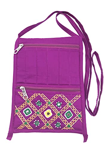 purple sling bag for women
