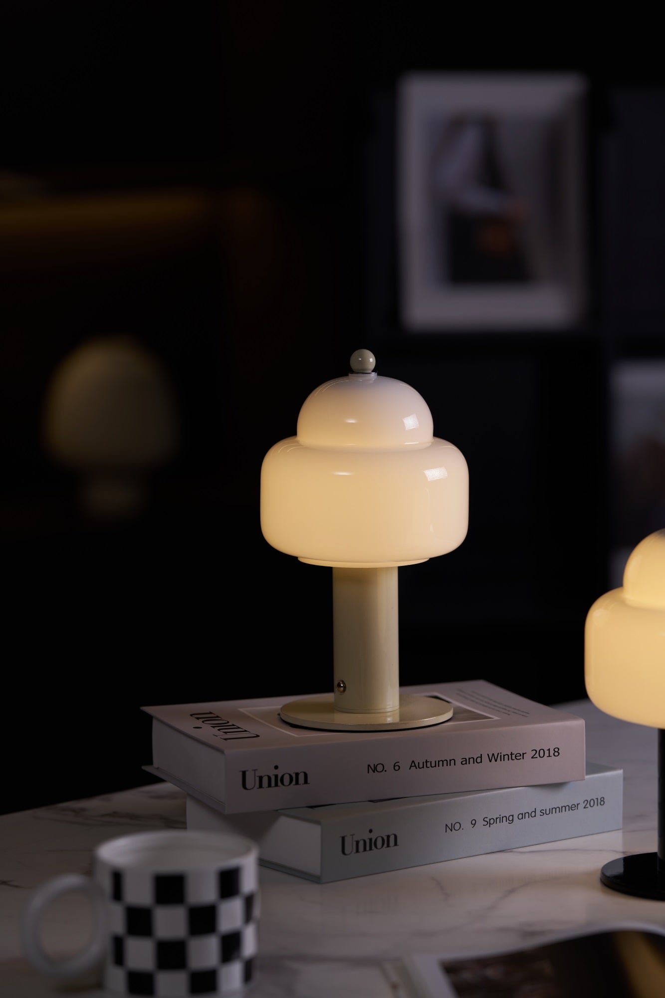 Modern Cloud Dome Table Lamp - Soft Glow LED Night Light for Bedroom, Nursery & Living Room - Perfect for Reading, Relaxing & Creating a Cozy Ambiance