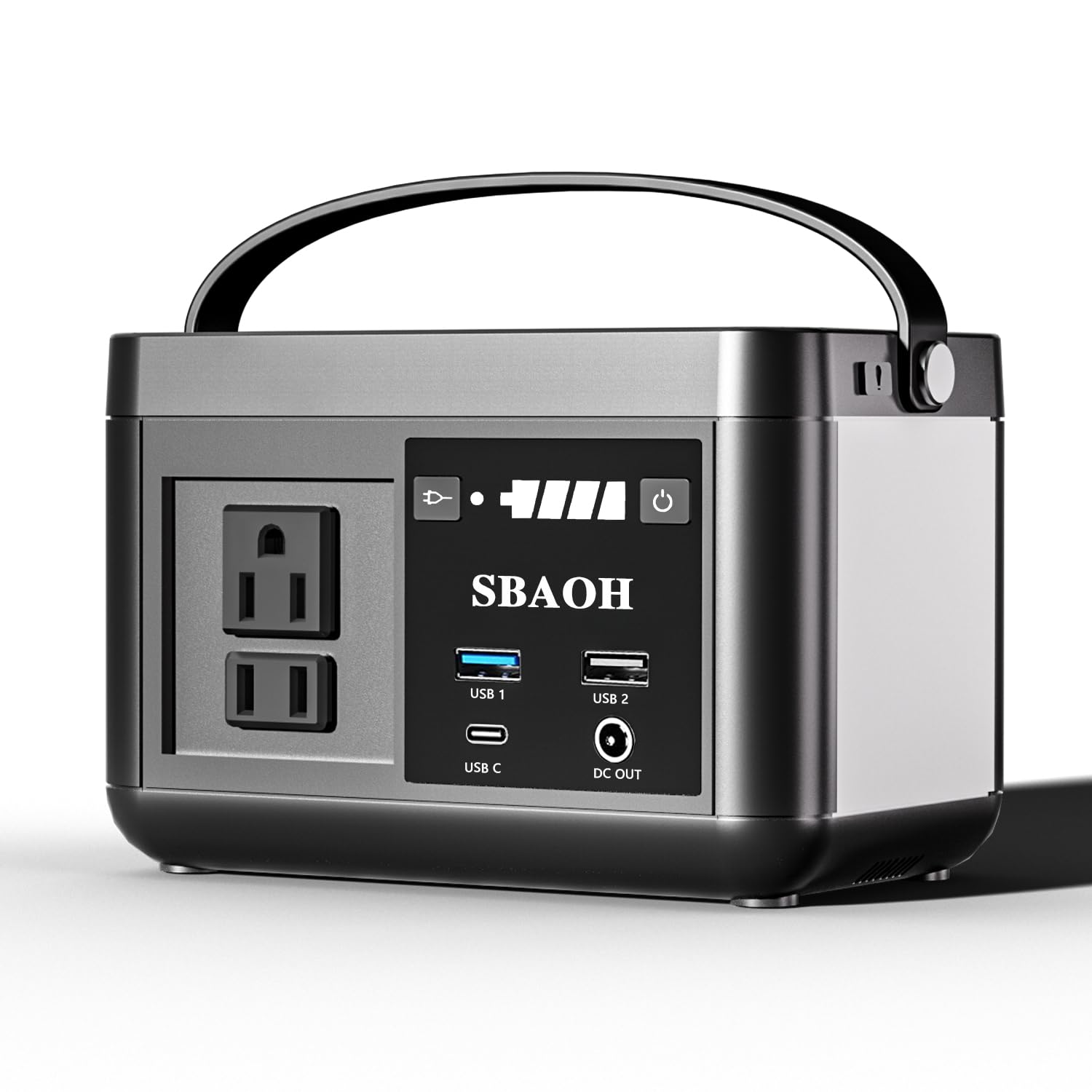 Portable Power Station 88.8WH with Solar Charging - Compact Lithium Battery Generator, 110V AC Outlet & USB-C PD for Camping, Road Trips, Home Backup, Emergency Power Supply (Perfect for Outdoor Adventures & Power Outages)