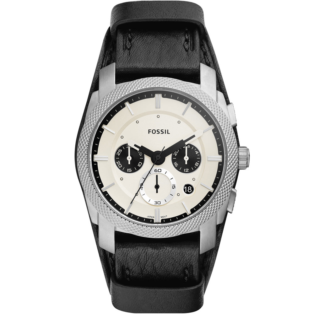 Fossil Machine FS5921 Men's Stainless Steel Chronograph Watch - Perfect for Business, Casual & Formal Wear