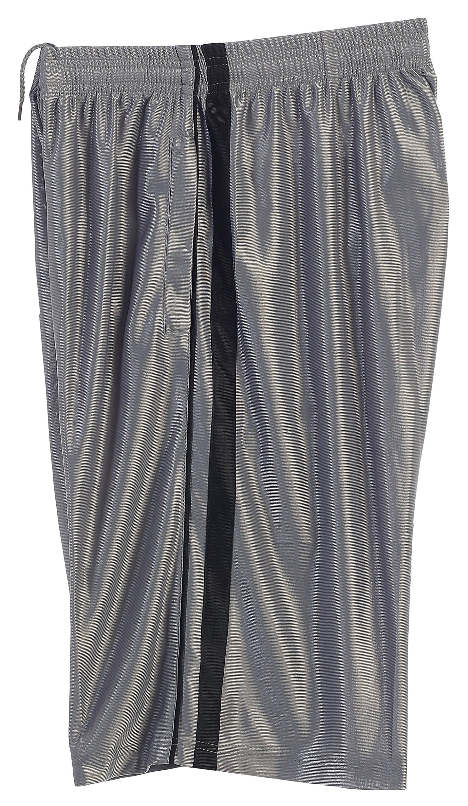 Gioberti Men's Athletic Basketball Shorts - Elastic Waistband, Breathable Fabric for Sports & Casual Wear - Perfect for Basketball, Gym, Running, and Everyday Comfort