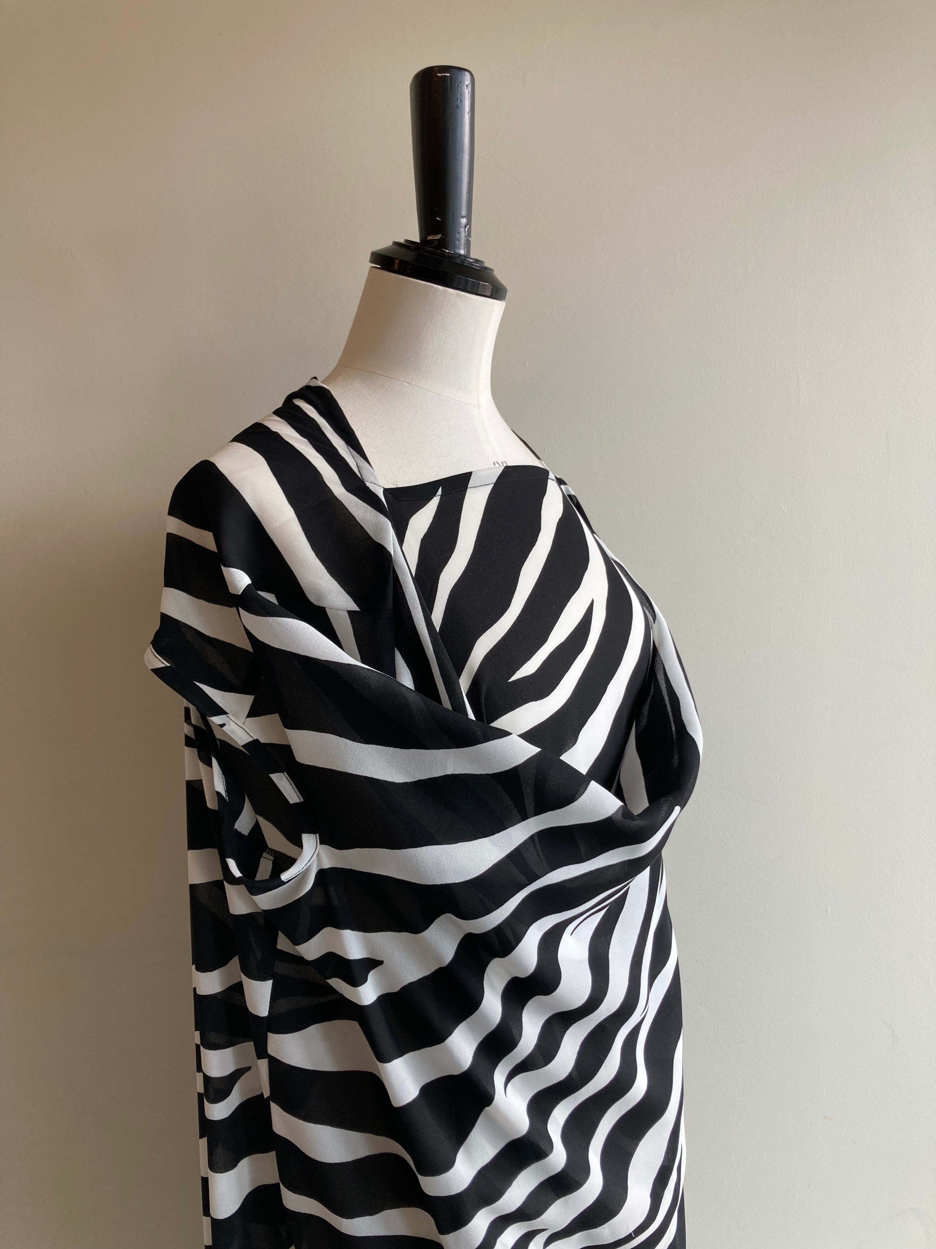 Elegant Sheer Tiger Print Midi Dress for Women - Sexy Animal Print Party Dress for Night Out, Date Night & Special Occasions