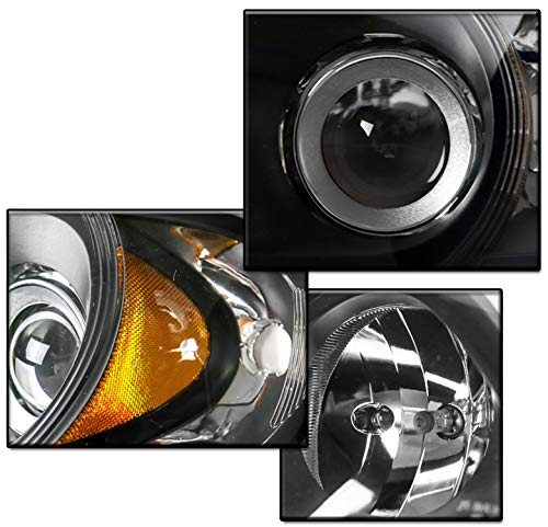Black Projector Headlights with 6
