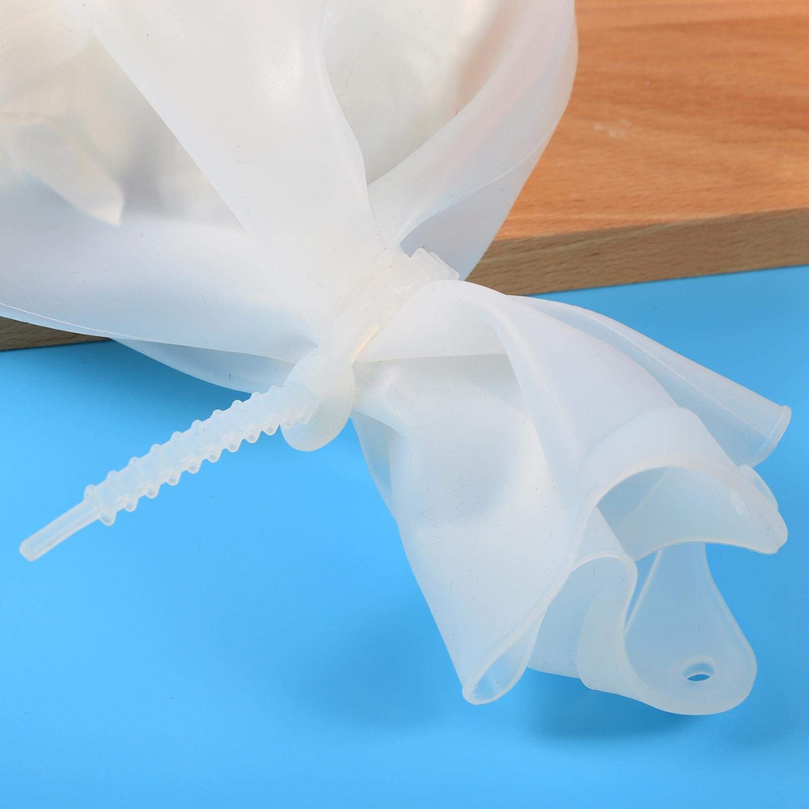 LAVEN Reusable Silicone Kneading Bag for Dough - Non-Stick Flour Mixing & Pastry Tool, Marinating & Food Storage Bag - Perfect for Baking, Cooking, and Meal Prep