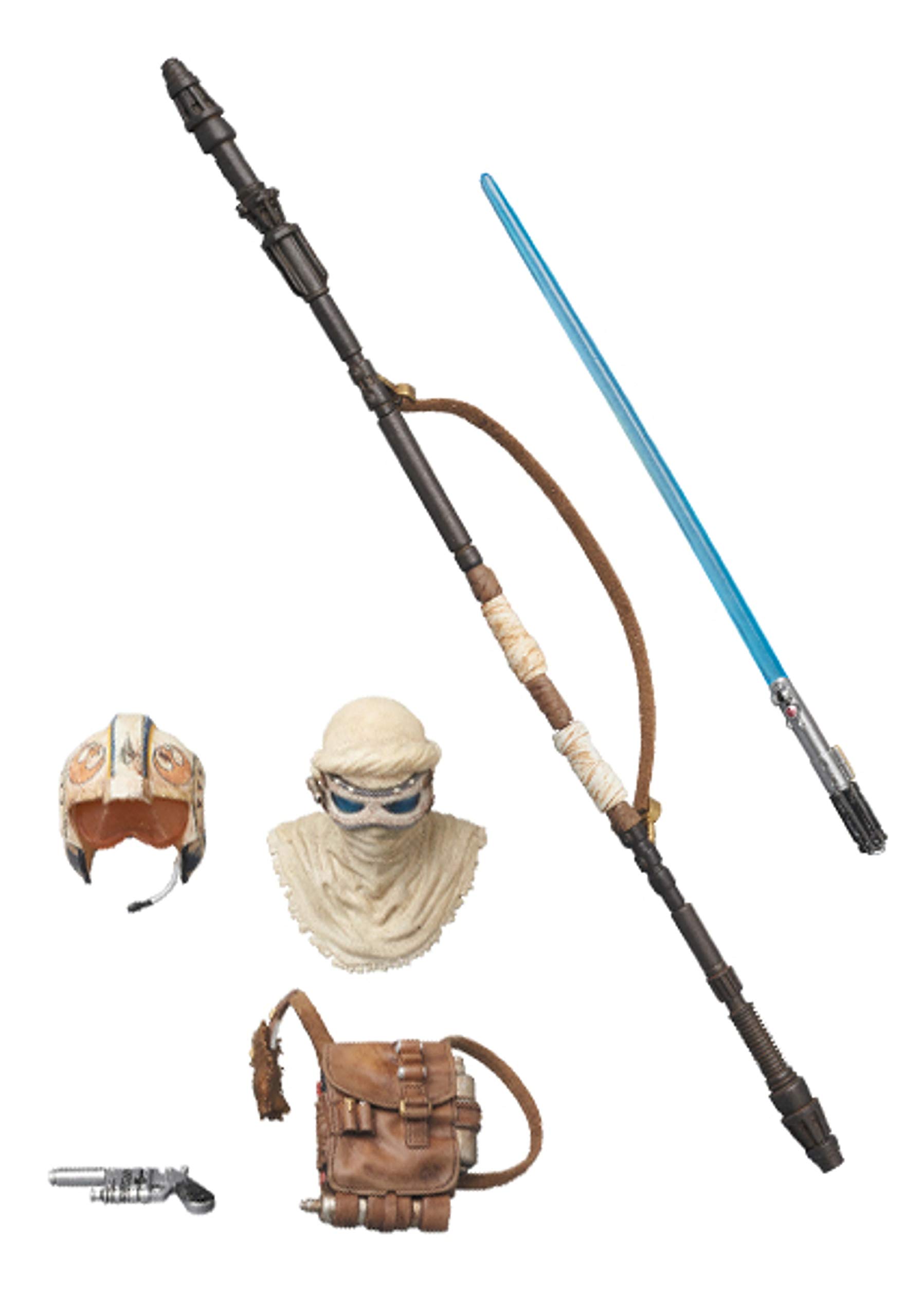 Medicom Toy MAFEX Rey Star Wars The Force Awakens 6-Inch Collectible Action Figure - Highly Articulated with Accessories - Perfect for Display, Photography & Star Wars Fans Collection