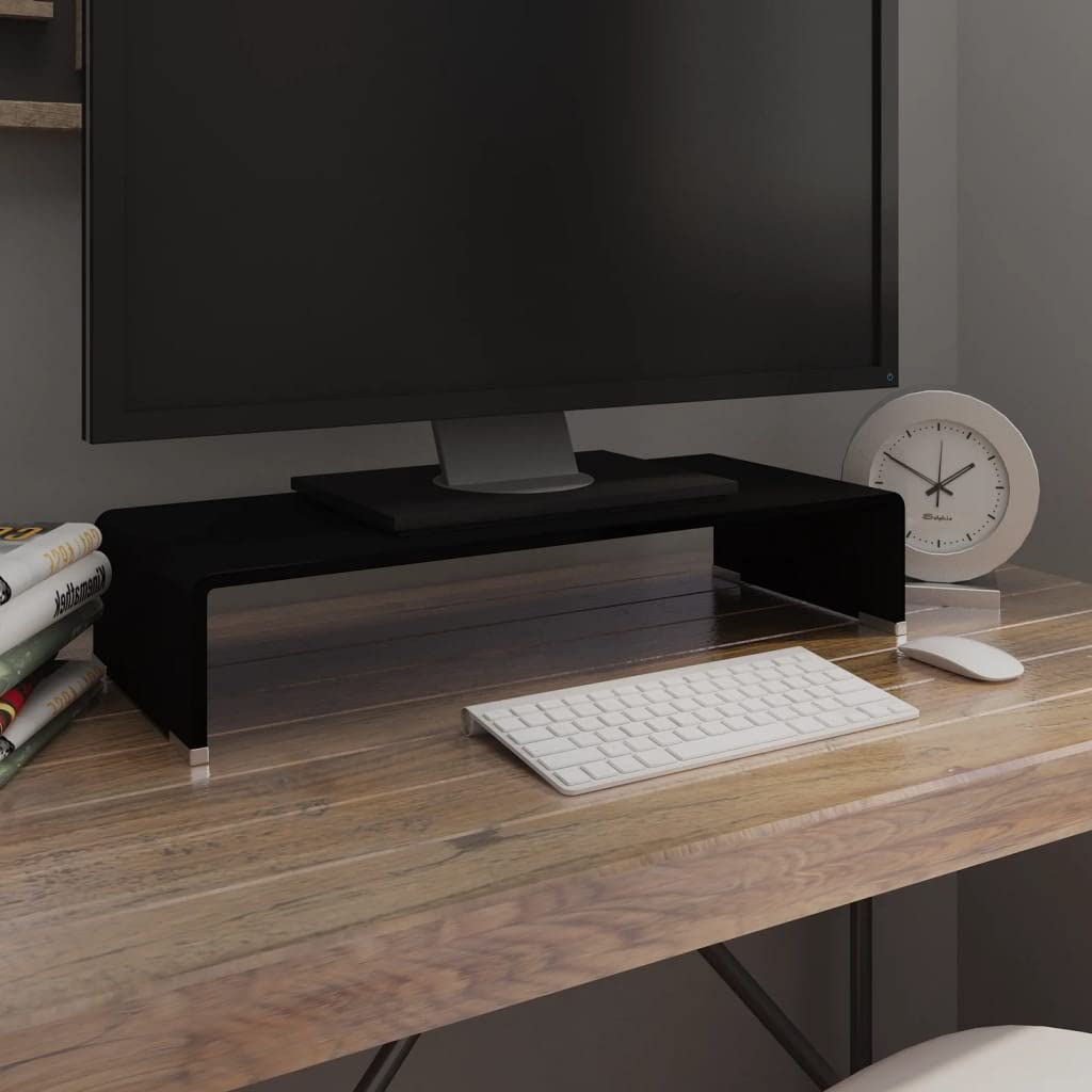 Modern Glass TV Stand 23.6