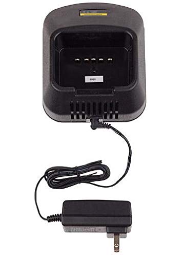 Motorola XTS 1000 Single Bay Rapid Desktop Charger - Fast Charging Station for Motorola Two-Way Radios | Perfect for Office, Security, and Emergency Communication Use