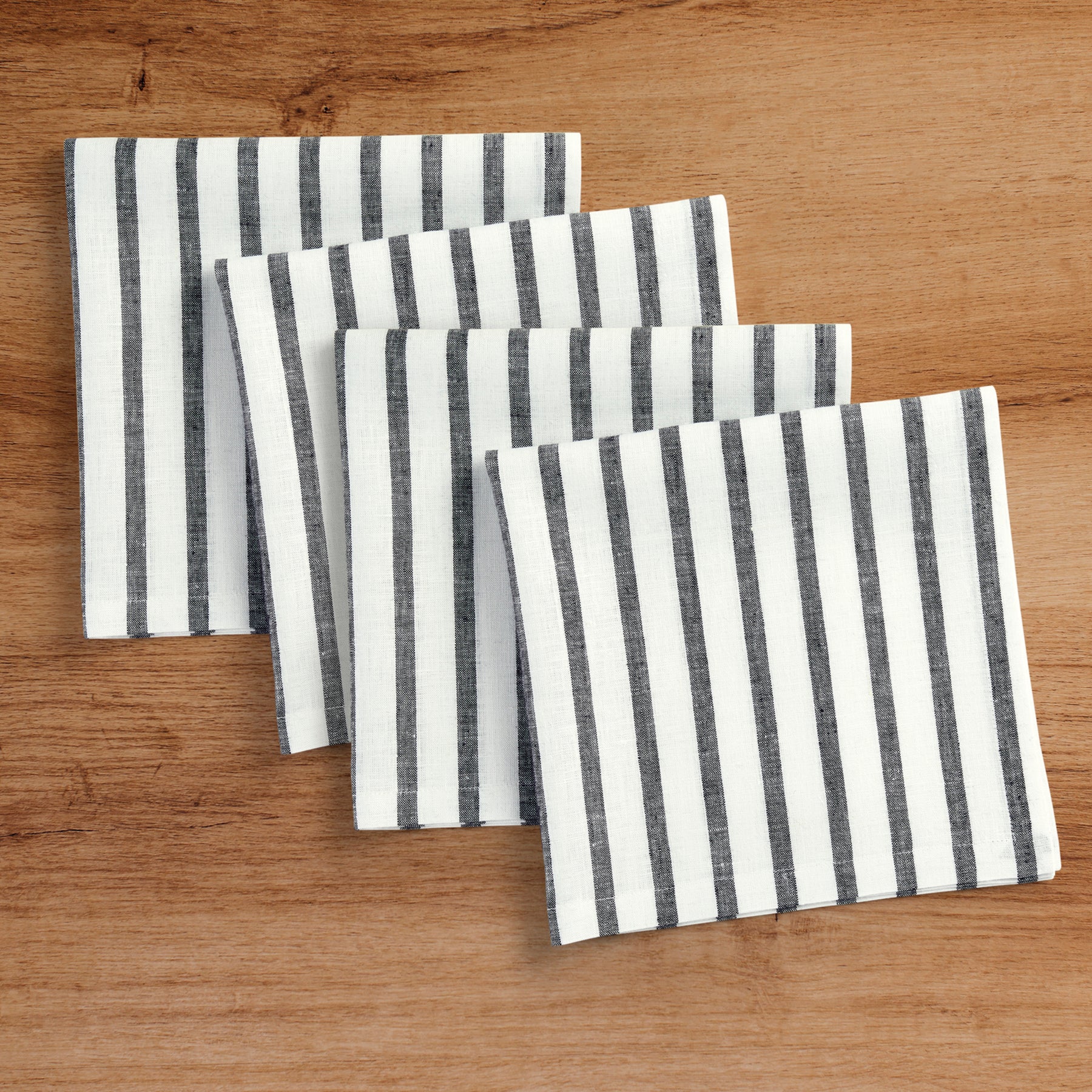 Black and White Madison Stripe