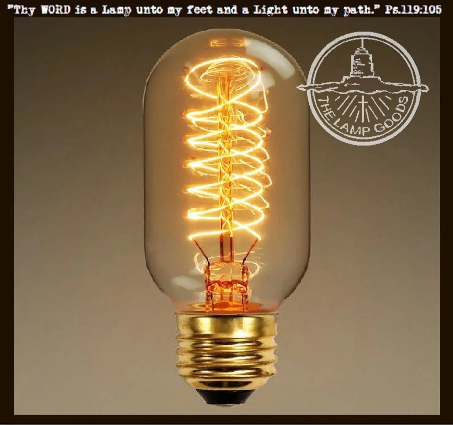 Vintage Edison Style Light Bulb - 40W E26 LED Filament Bulb for Mason Jar Lighting, Industrial Decor & Farmhouse Pendant Lights - Warm White 2700K, Dimmable, Energy Efficient