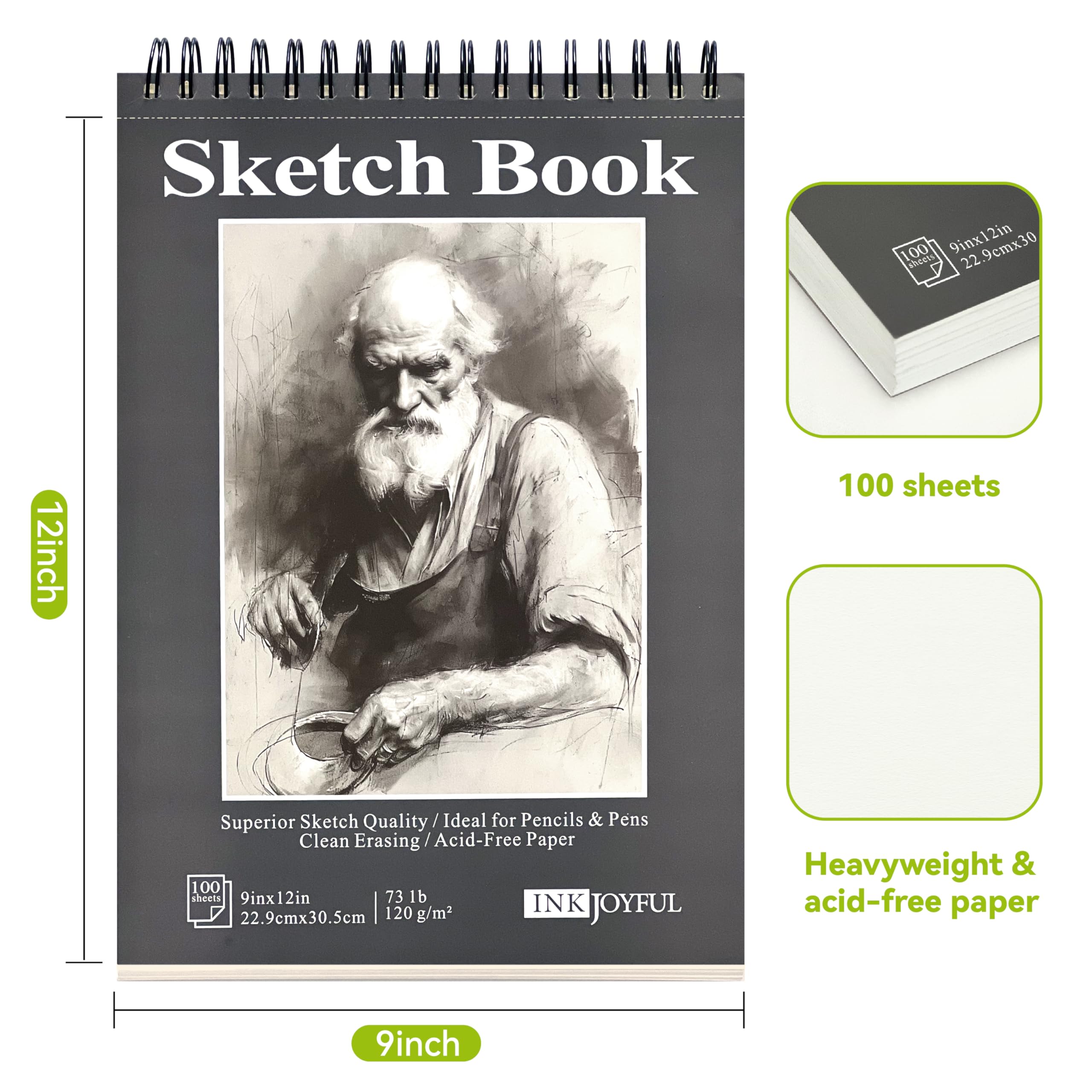 Professional Sketch Book 9