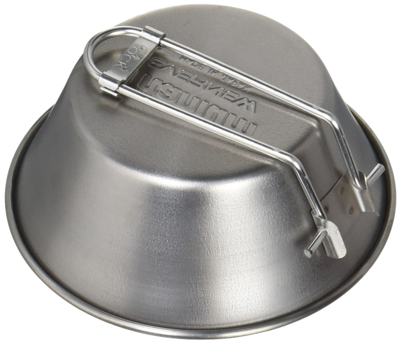 Evernew Titanium Sierra Cup with Folded Handle - Lightweight Camping Cookware for Backpacking, Hiking & Outdoor Adventures - Perfect for Coffee, Tea & Cooking on the Go