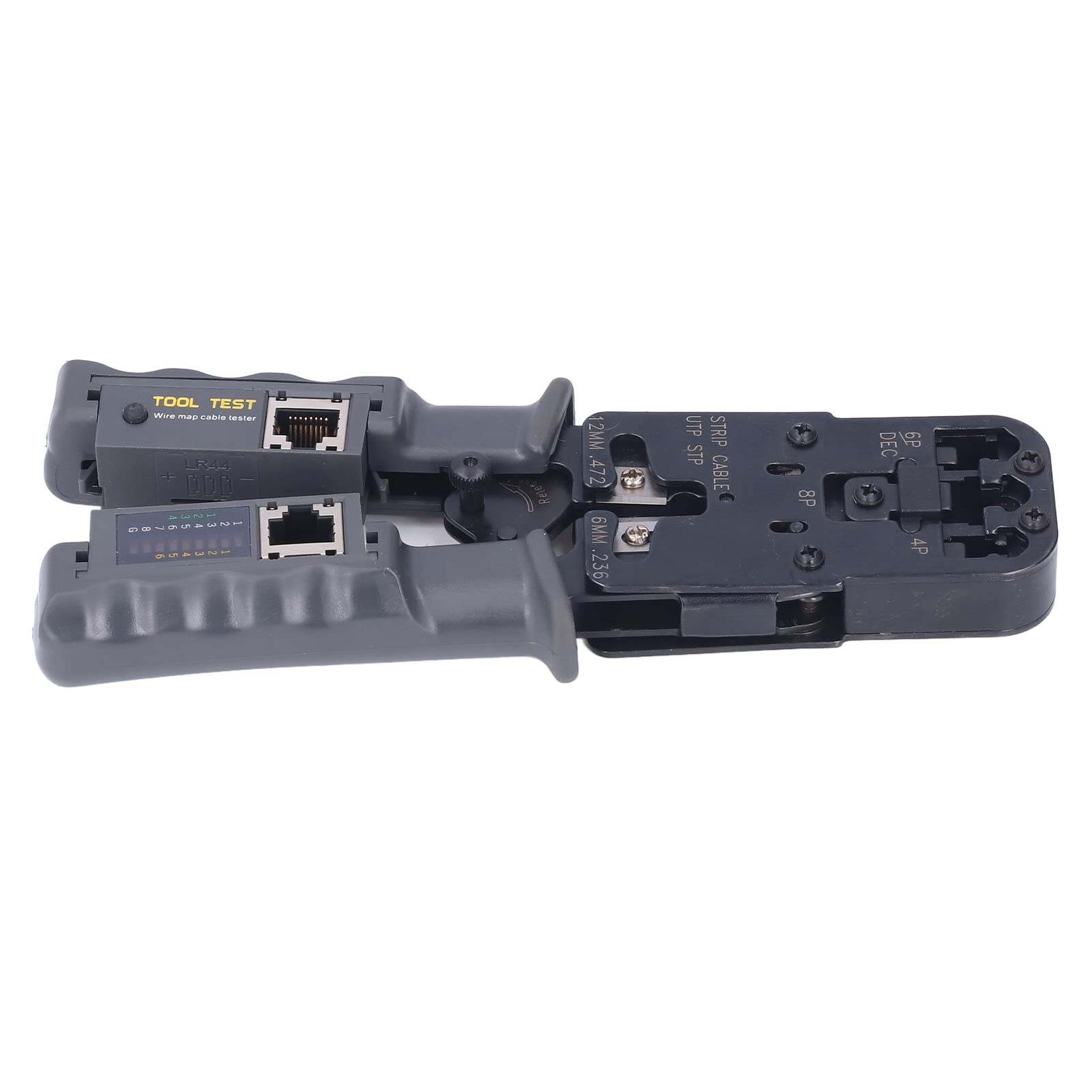 Professional Ratcheting Wire Crimper Tool - Electrical Connectors & Cable Cutter for Automotive, DIY & Home Wiring Projects | Heavy Duty Wire Stripper for Crimping, Cutting & Connecting Wires