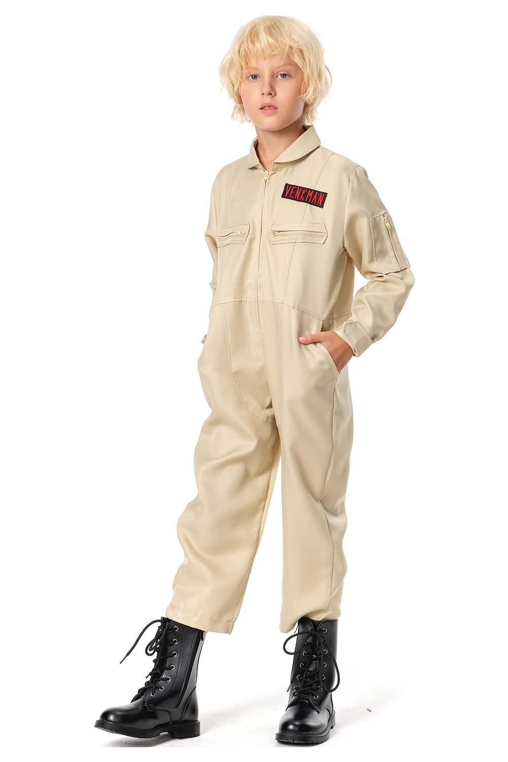 **Anime Kids Costume Halloween Cosplay Jumpsuit Set with Top & Pants - Perfect for Halloween Parties, Cosplay Events & Dress-Up Play**