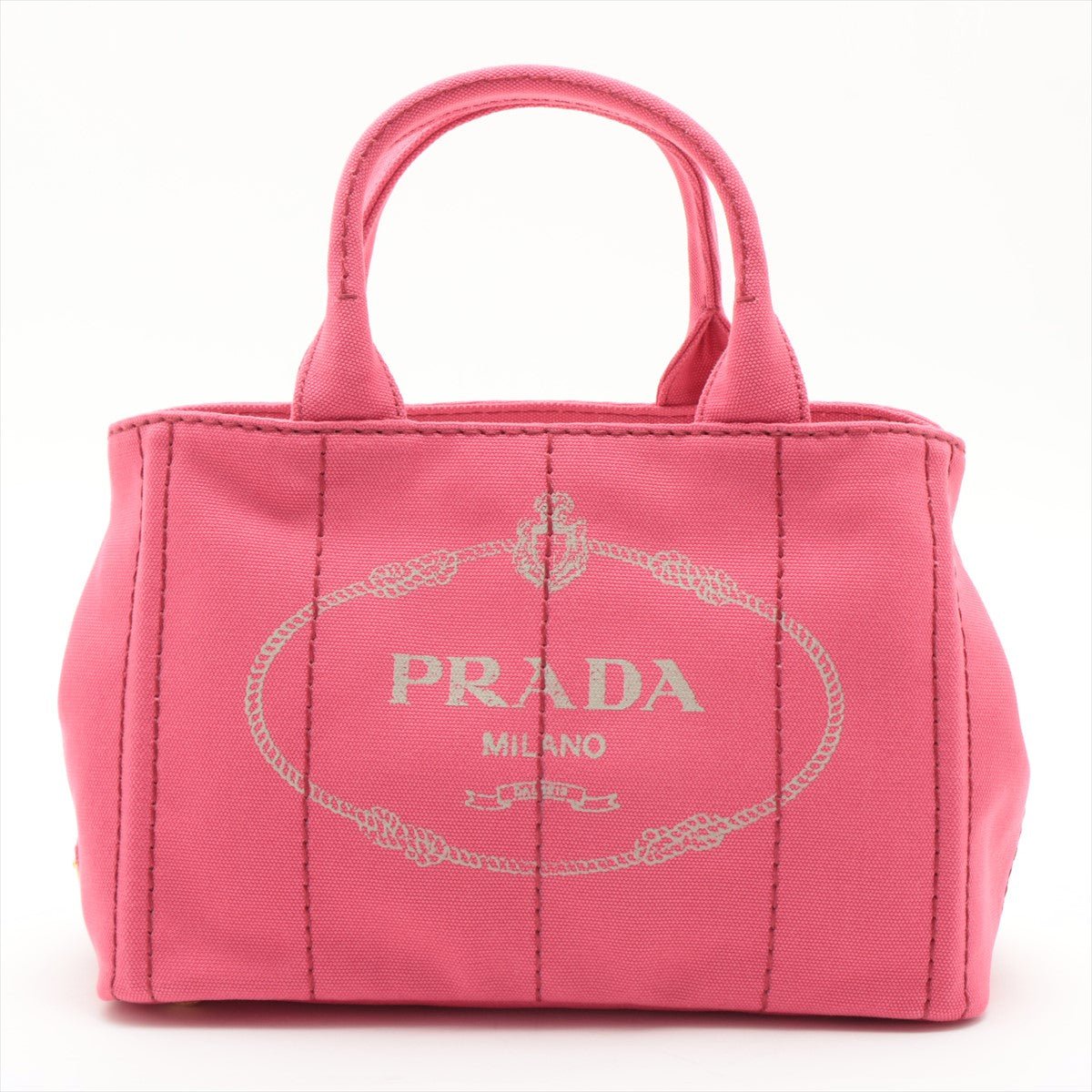 2-Way Canvas Tote Bag for Women - Reversible Pink & White Eco-Friendly Shopping Bag - Perfect for Groceries, Beach, Work & Travel
