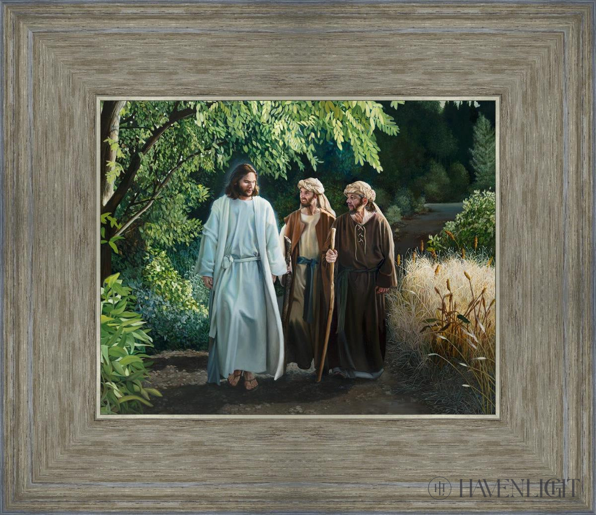 Emmaus By Liz Lemon Swindle - Inspirational Christian Wall Art for Home & Church Decor | Perfect for Living Room, Bedroom & Office