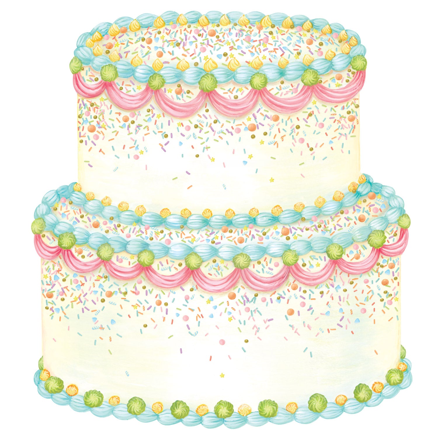Custom Die-Cut Birthday Cake Placemat - Personalized Party Table Decor for Kids & Adults - Perfect for Birthday Celebrations, Dessert Tables, and Special Events