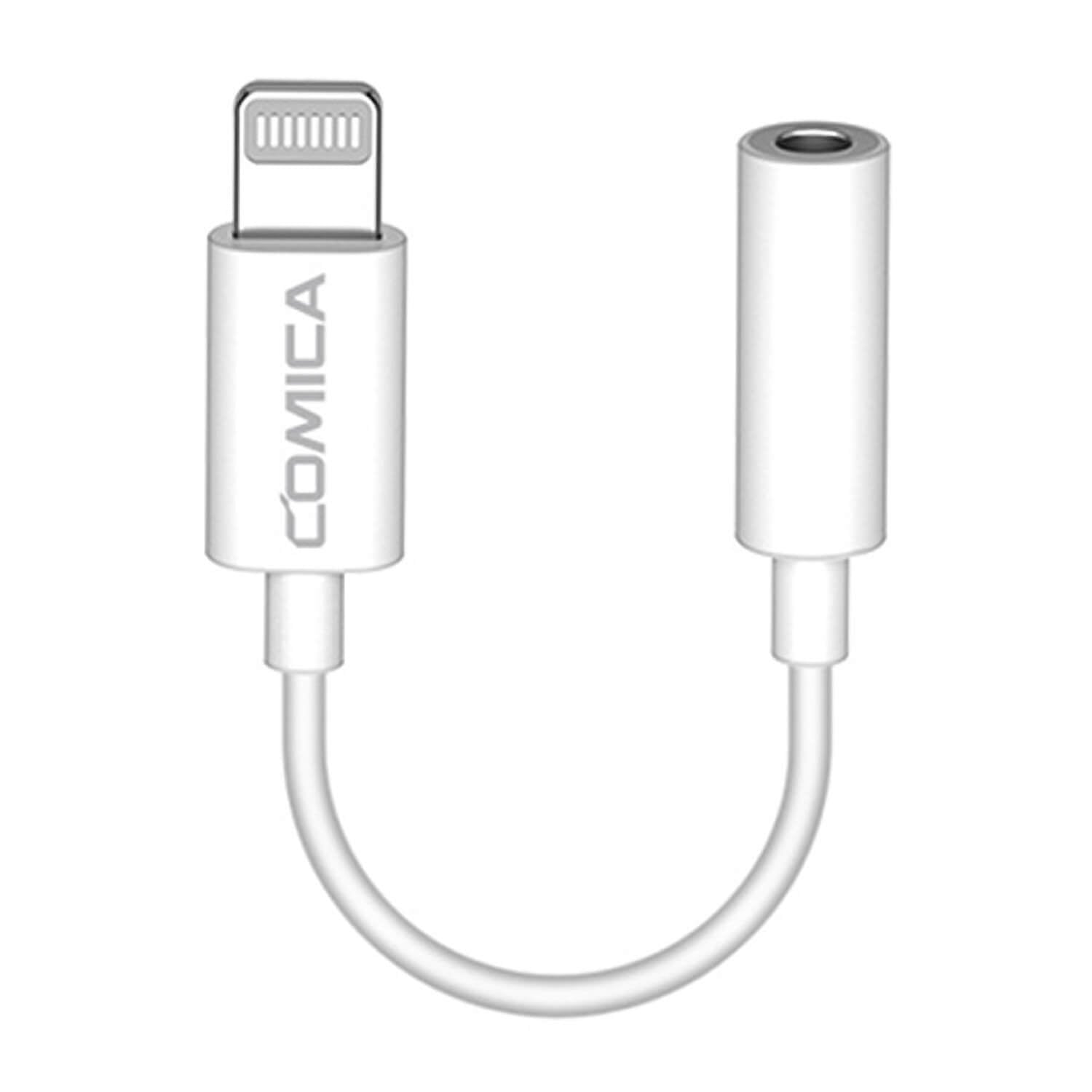 Comica Audio CVM SPX 3.5mm to Lightning Cable - High-Quality Audio Connector for iPhone & iPad - Perfect for Podcasting, Gaming & Music Streaming