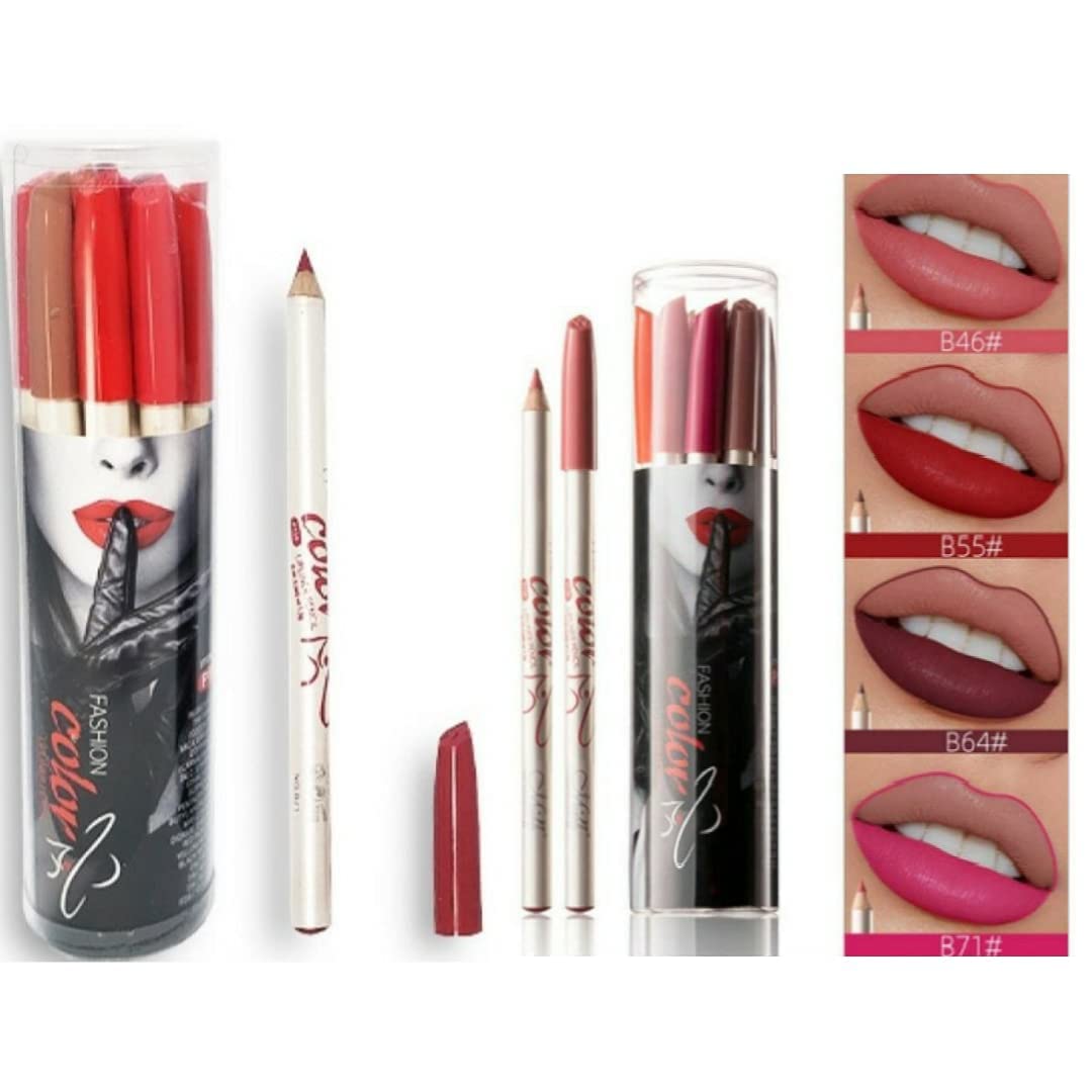 HUDA Beauty BB Lipliner & Lipstick Pencil Eyeliner - Long Lasting Waterproof Makeup (Metallic Colors) - Perfect for Everyday Wear, Parties & Special Occasions