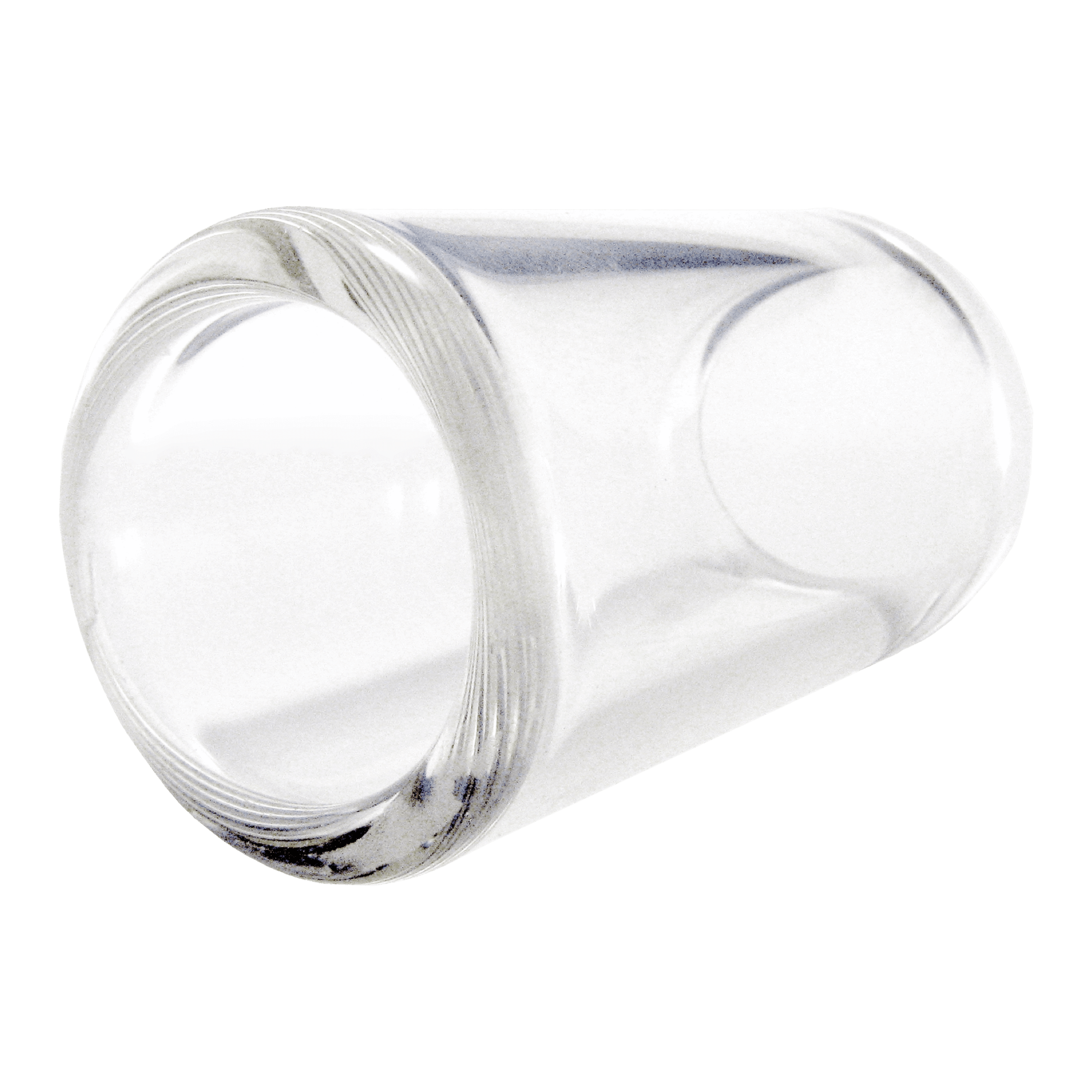 Ernie Ball Glass Guitar Slide - Large Size for Blues & Rock - Perfect for Electric & Acoustic Guitars - Smooth Play & Rich Tone