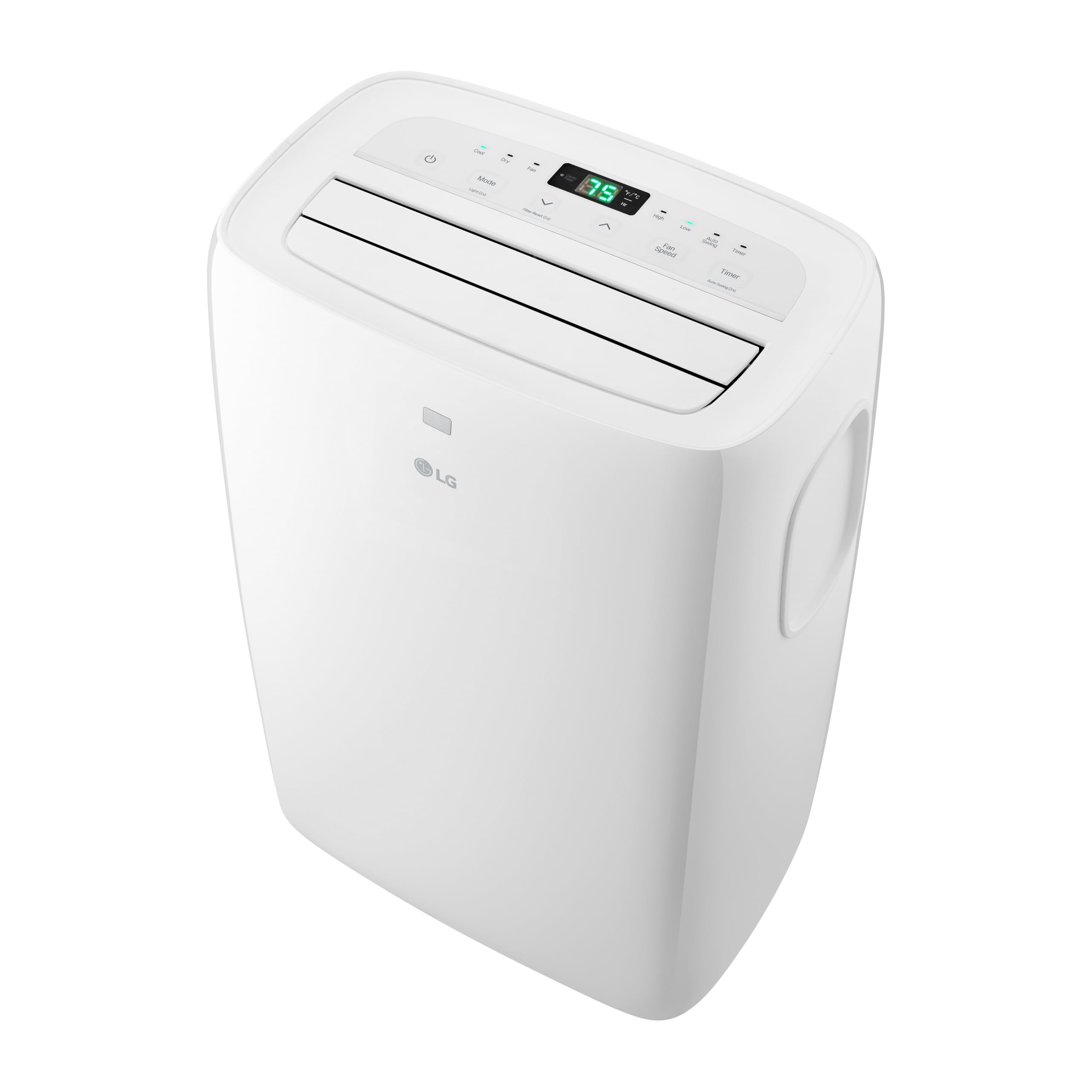 LG 7,000 BTU Portable Air Conditioner - Cools 300 Sq.Ft Rooms (12'x25') - Quiet Home AC Unit with LCD Remote & Window Kit - White - Perfect for Bedrooms, Offices & Small Apartments