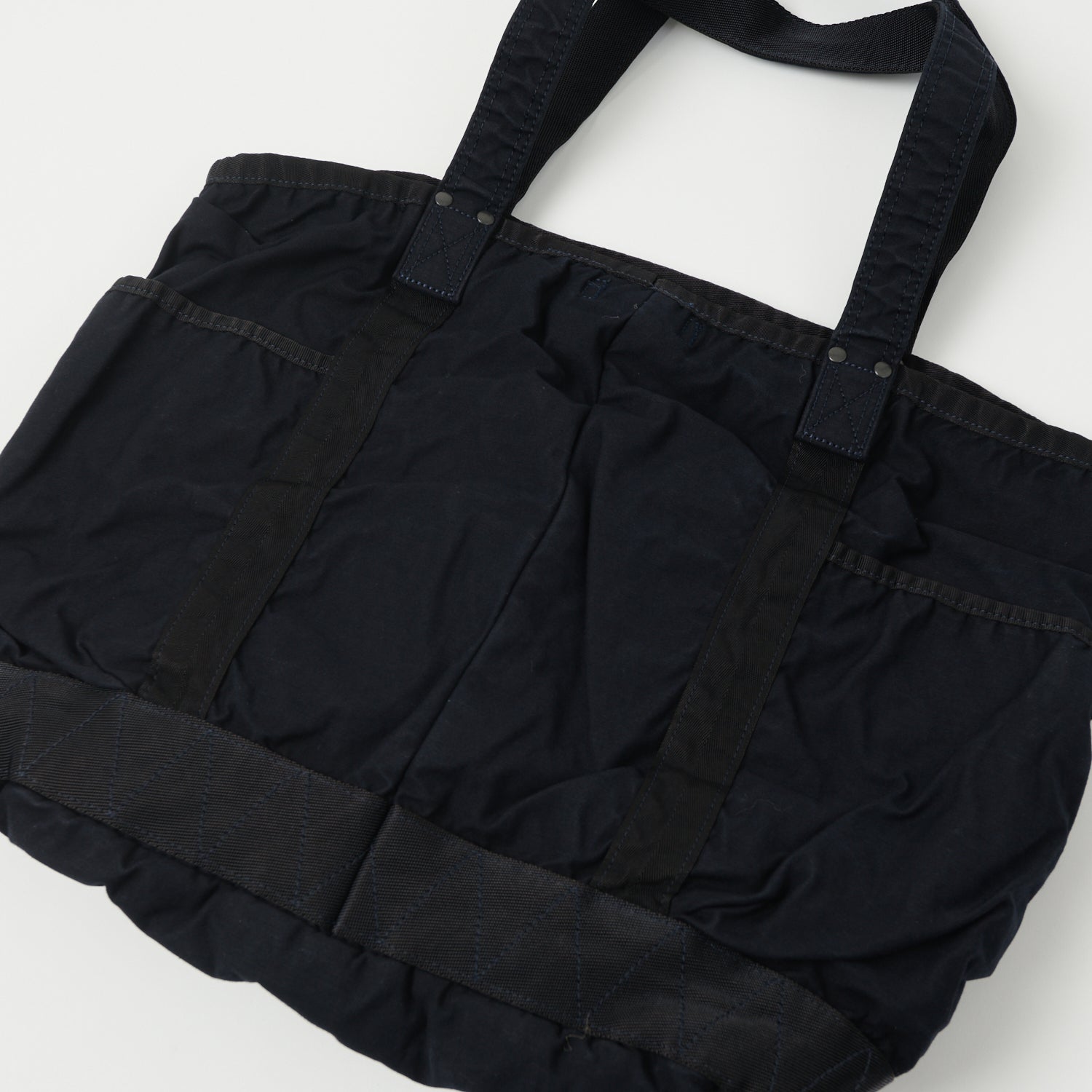 Porter Yoshida & Co. Crag Tote Bag - Premium Navy Canvas Carryall for Work, Travel & Daily Commute | Durable & Stylish Shoulder Bag for Men & Women