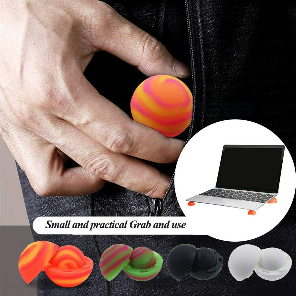 Arinda Universal Laptop Cooling Pad with Non-Slip Ball Base - Portable Notebook Cooler for Gaming, Office & Home Use - Improves Airflow & Prevents Overheating