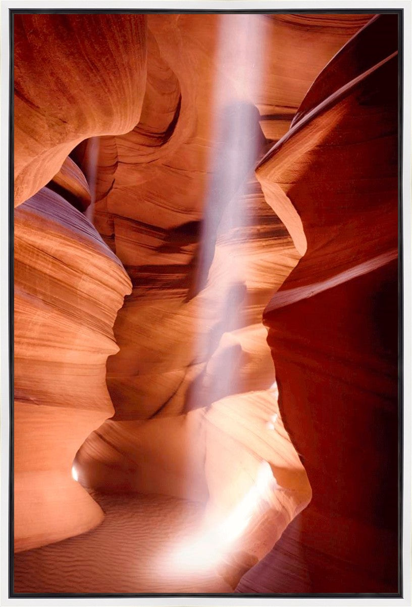 Antelope Canyon Light Gallery Wrap Canvas Print - Stunning Nature Wall Art for Living Room, Bedroom & Office Decor