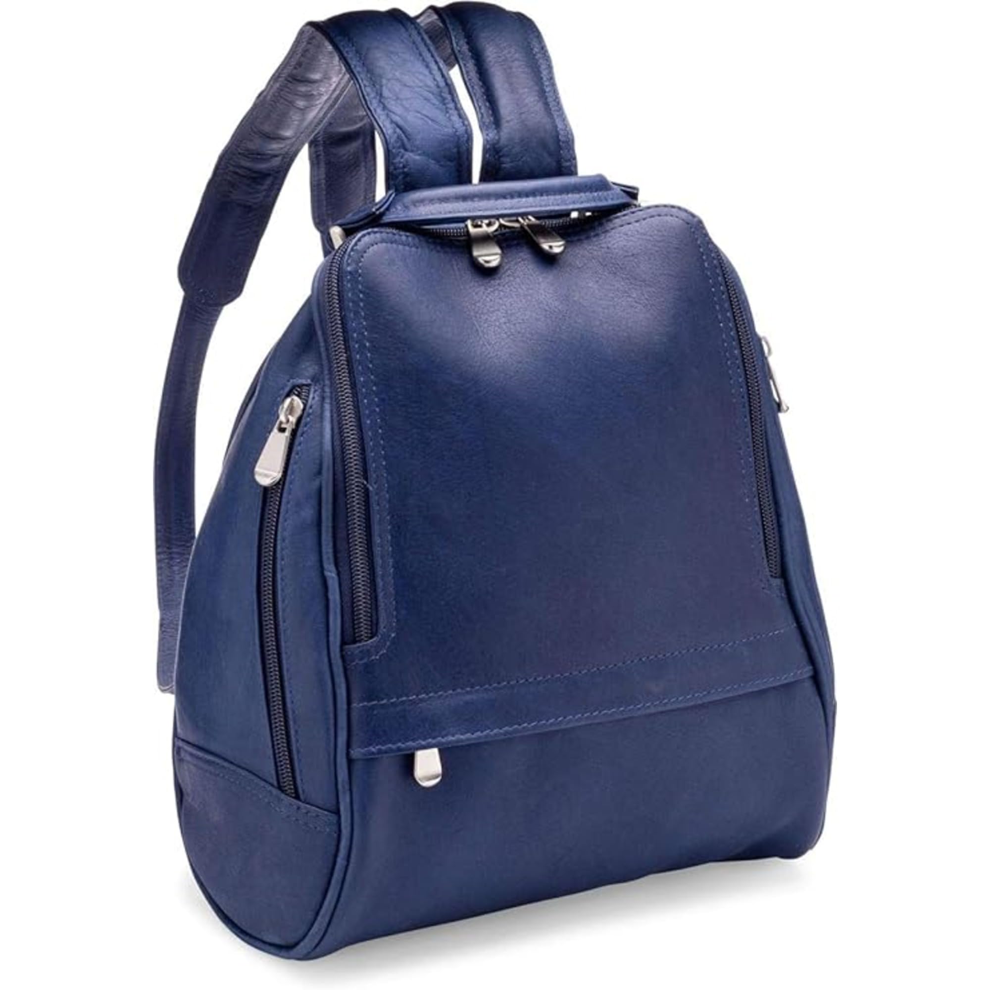 Stylish Leather Backpack Purse for Women - Fashionable Crossbody Bag for Travel & Daily Use | Small Cute Handbag Perfect for Work, School & Weekend Outings